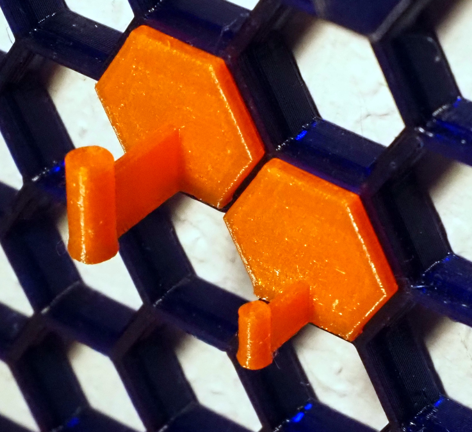Parametric hook for Honeycomb Storage Wall