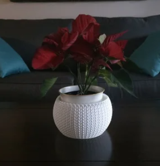 knitted planter - photo 2