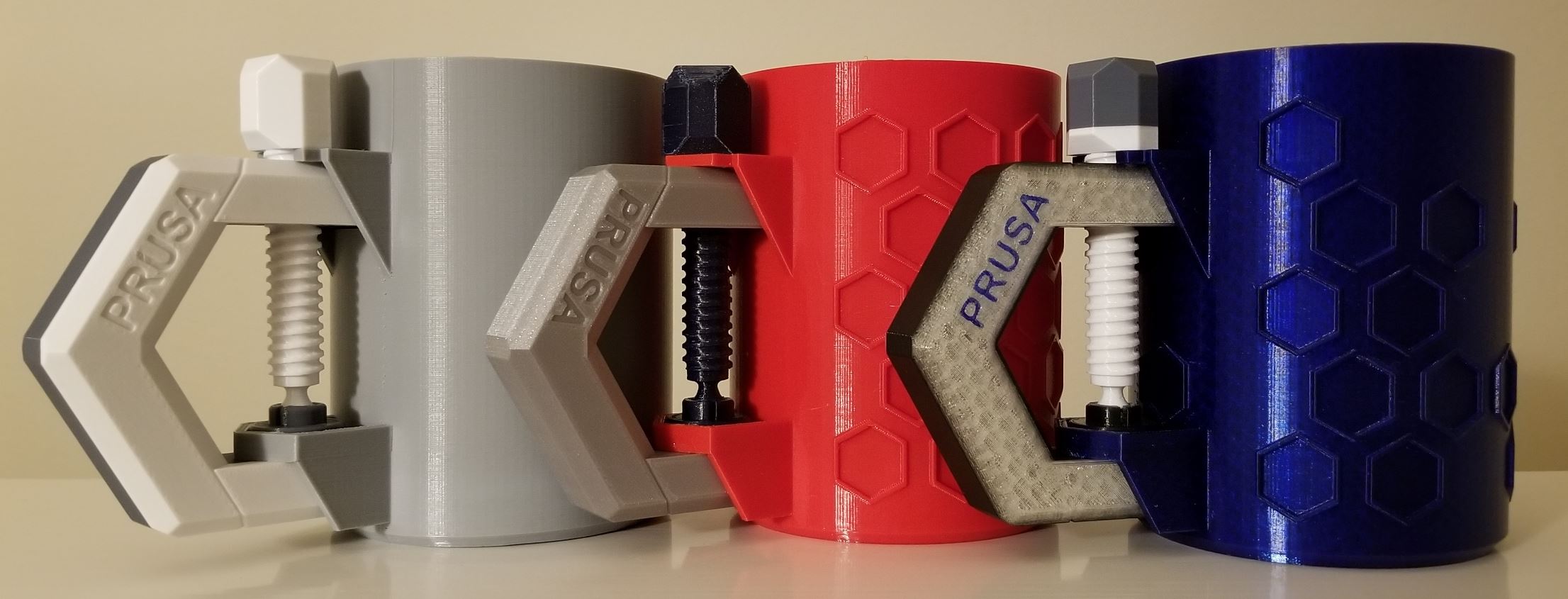 Clamp Handled Mug