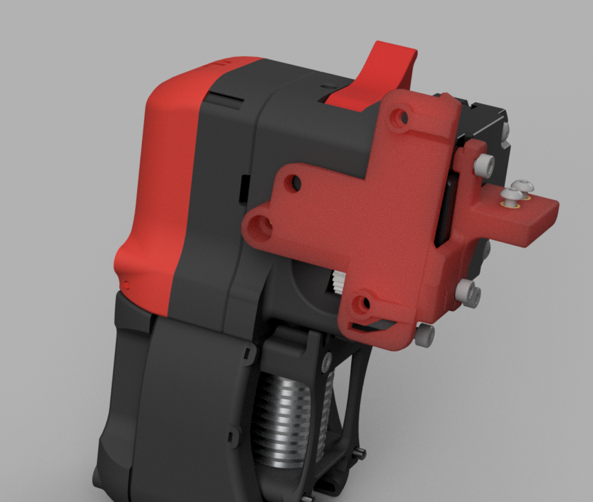 EBB36 mount for Voron Clockwork 1 extruder