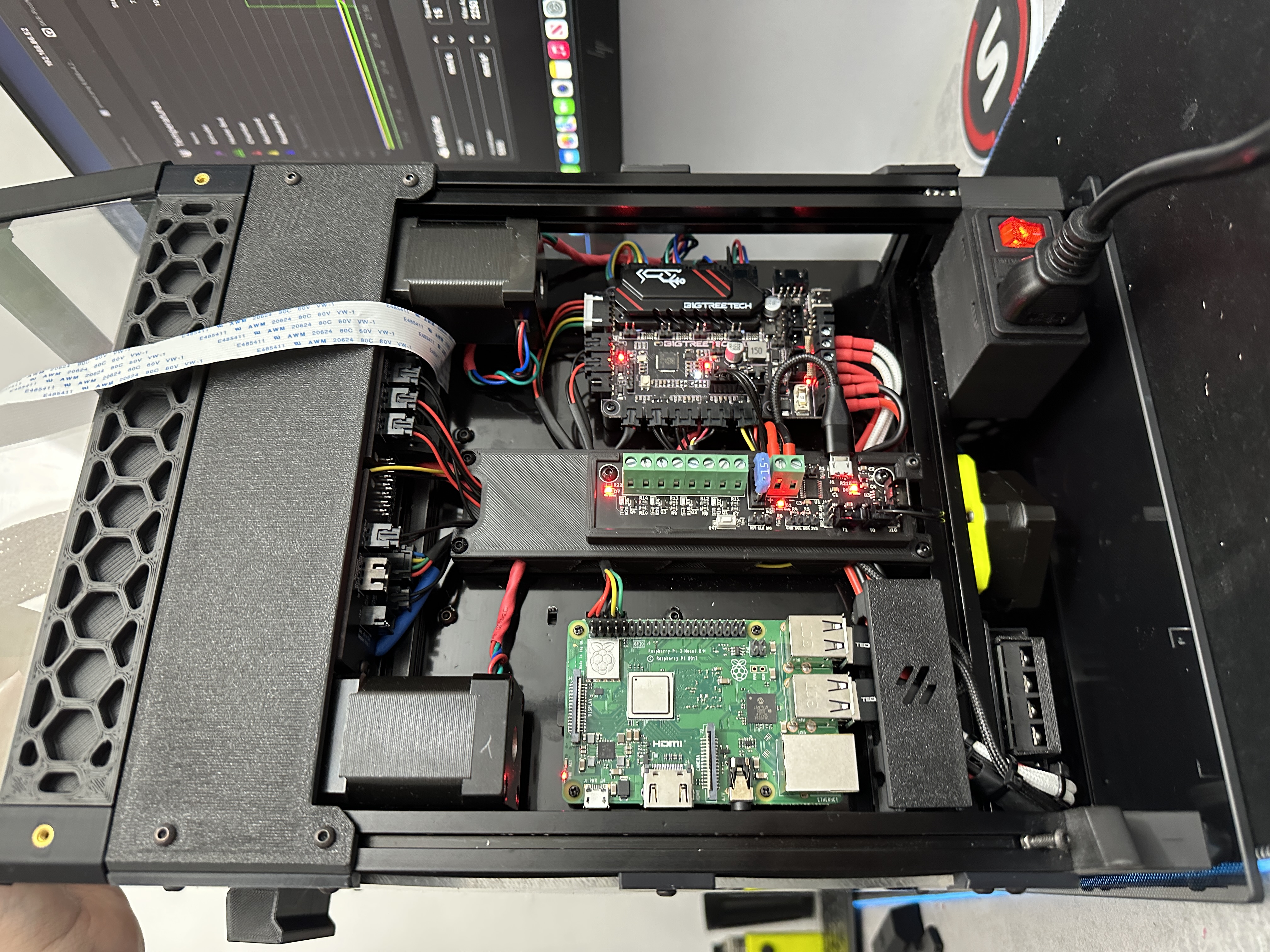 Voron V0.1 V0.2 Klipper Expander Cable Duct - photo 2
