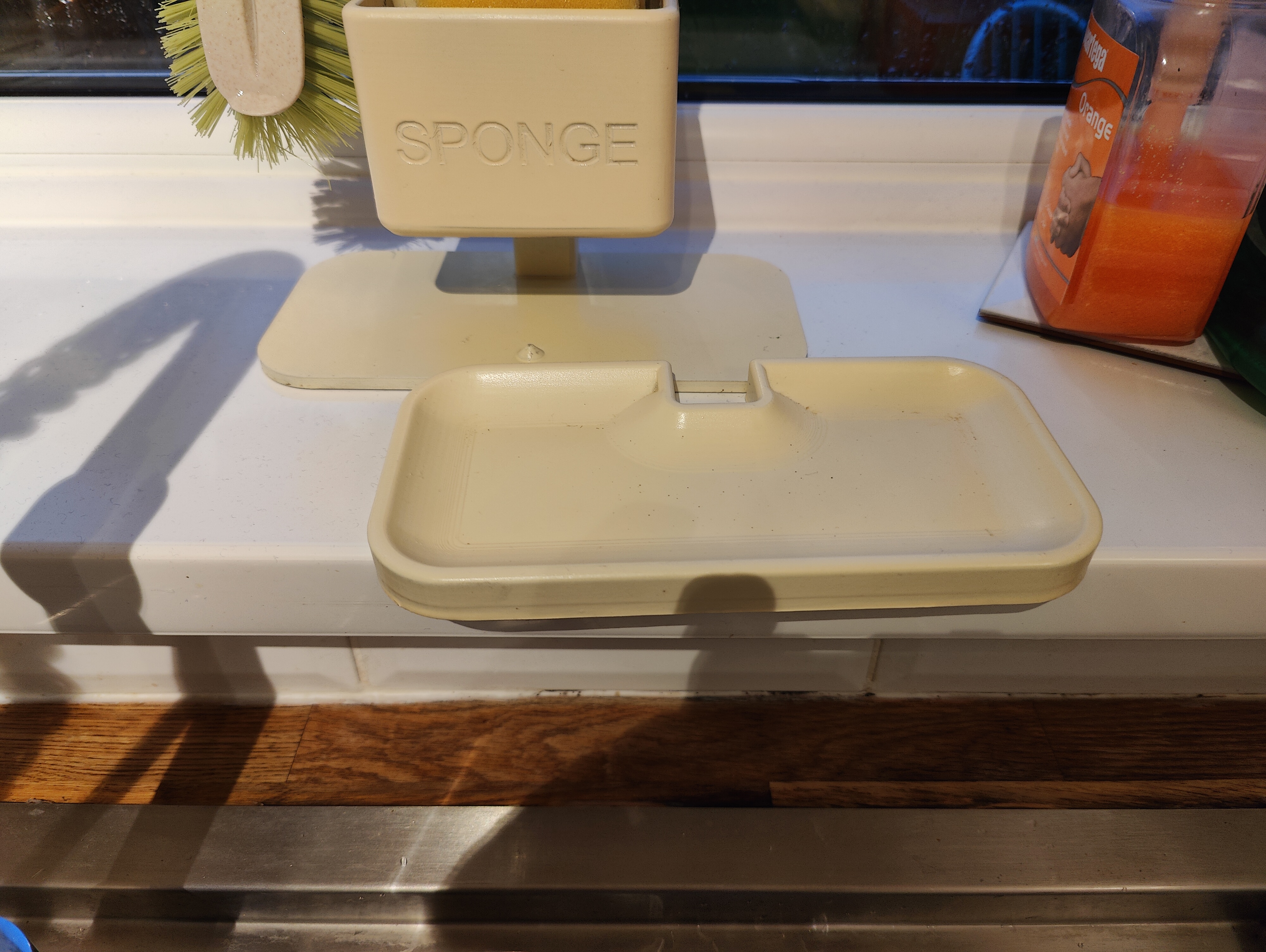 Kitchen Sponge and Brush Washing Up Storage Rack - photo 2