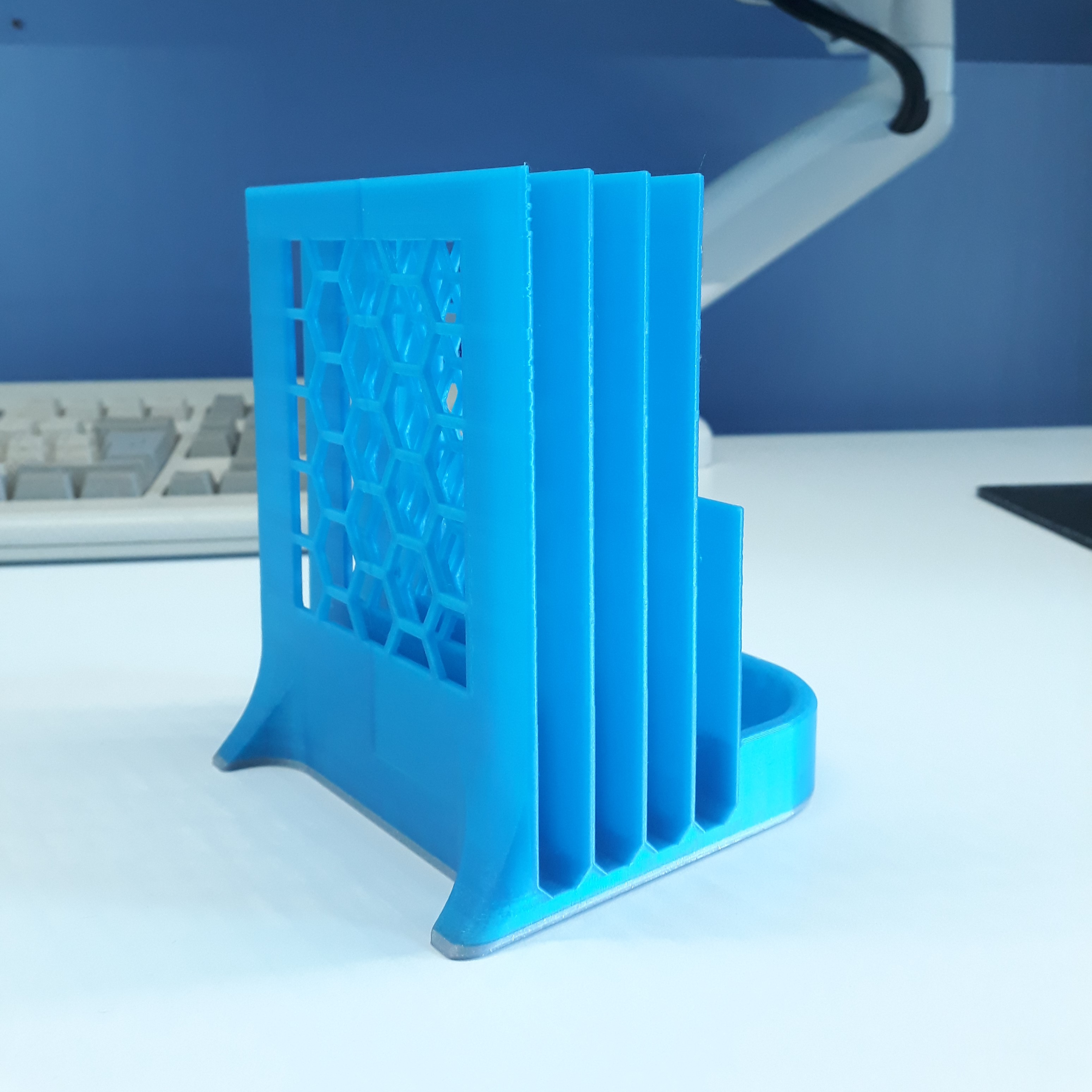 Vertical document organizer / holder