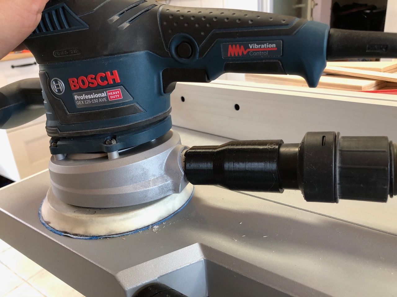BOSCH GEX 125-150 AVE Vacuum Adapter - photo 3