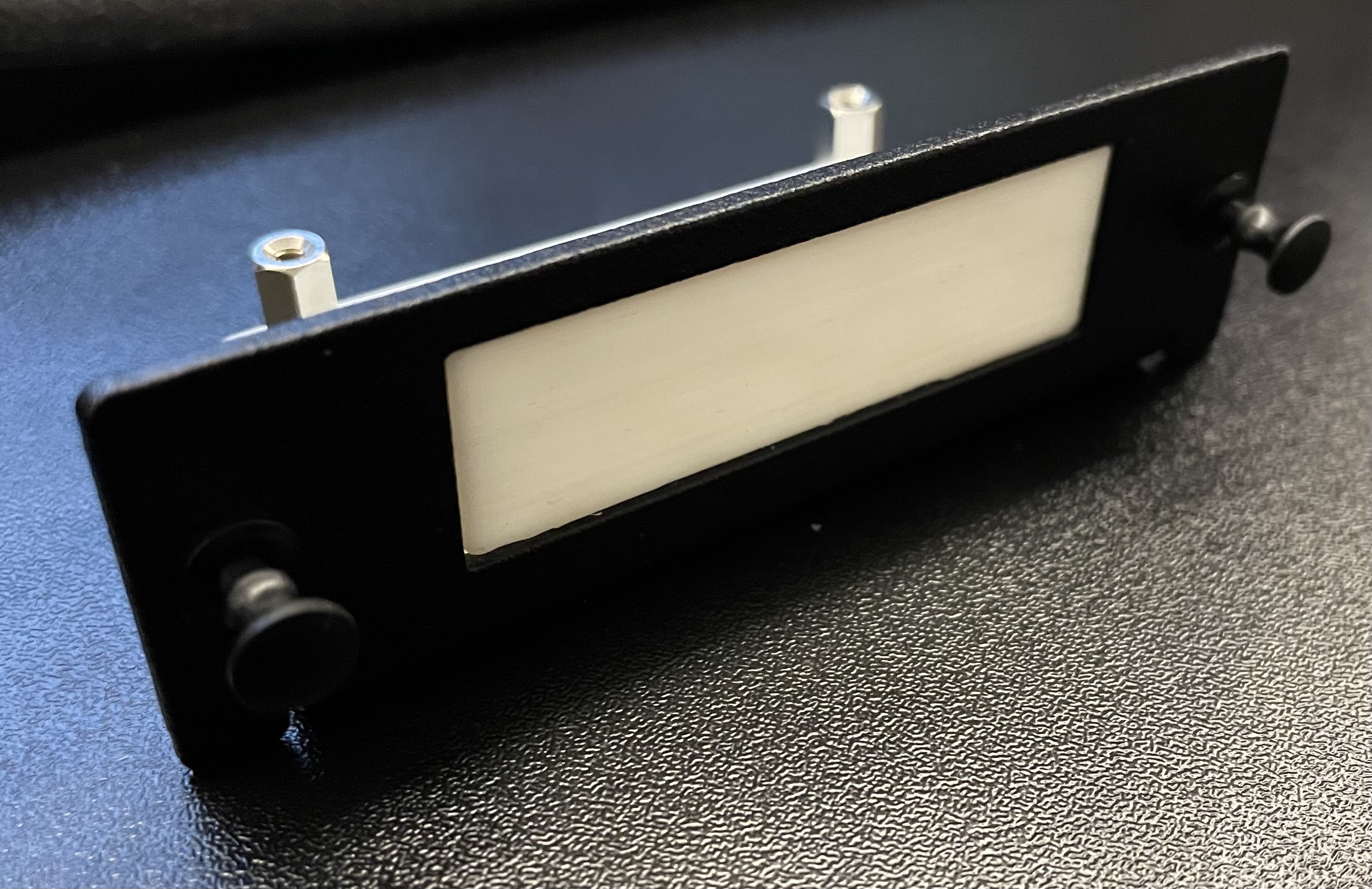Blanking plate adapter for MyElectronics front-removable Raspberry Pi rack mount tray - photo 3