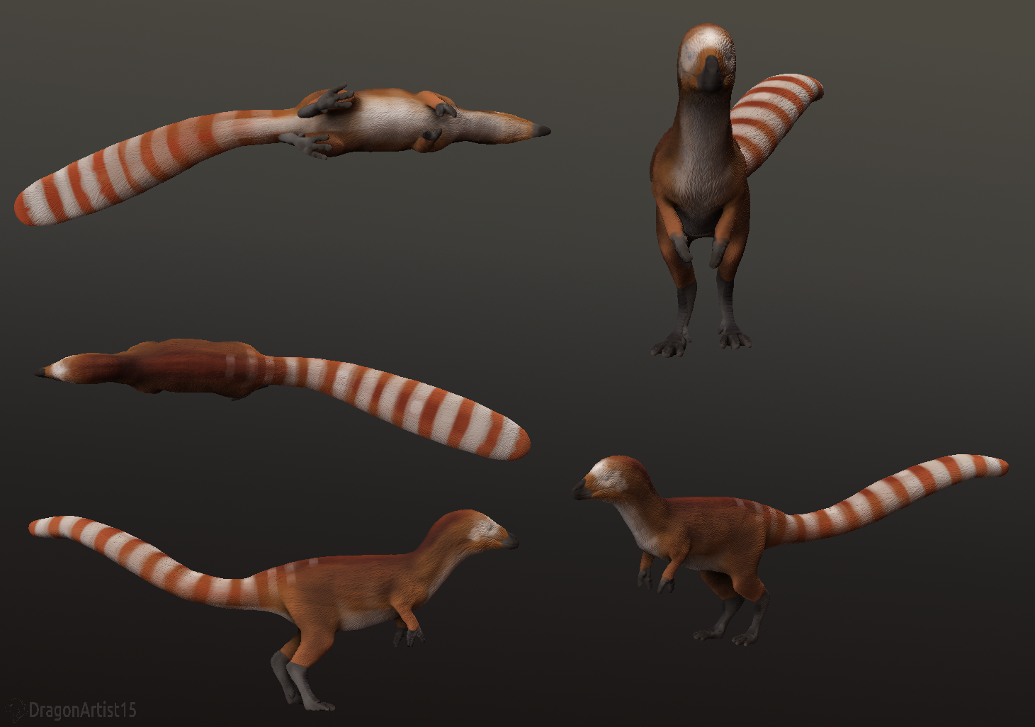 Sinosauropteryx Figurine