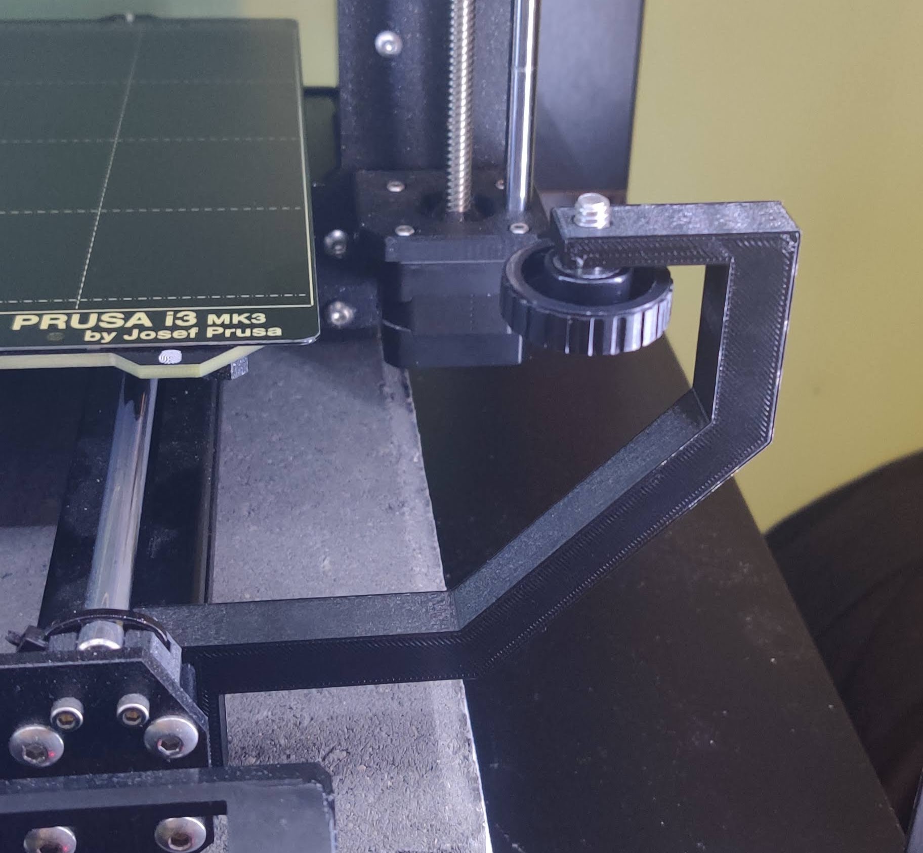 Camera Mount for Prusa i3 mk3s with Mounting Screw
