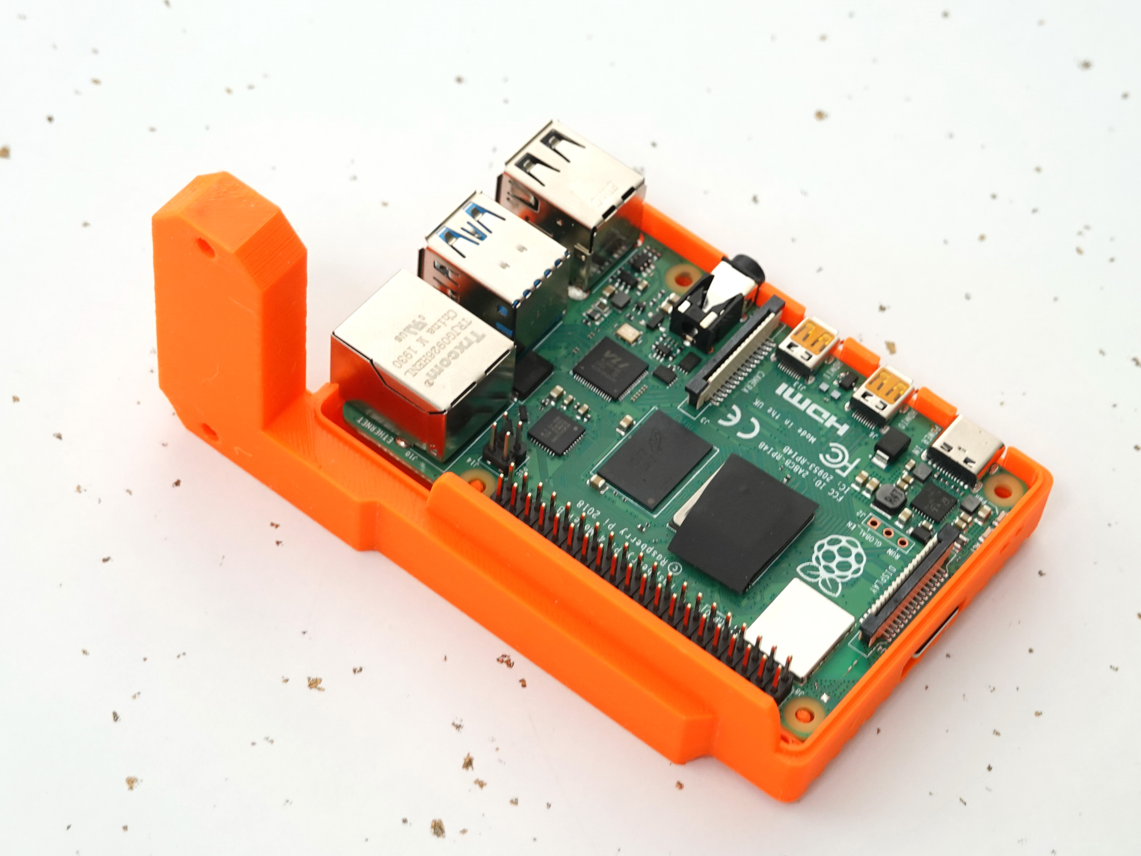 Raspberry Pi 4B Mount for Prusa MK3/S (Octopi/Octoprint) - photo 3