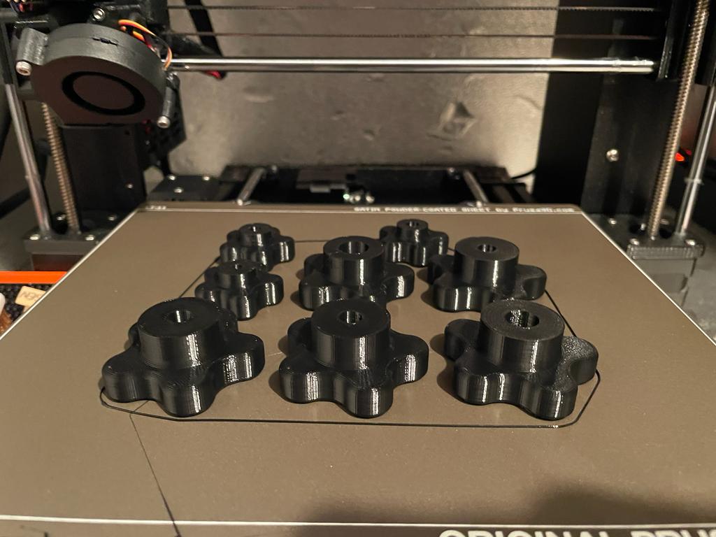 star grip / Knob / Sterngriff M3, M4, M5, M6, M8, M10 - photo 3
