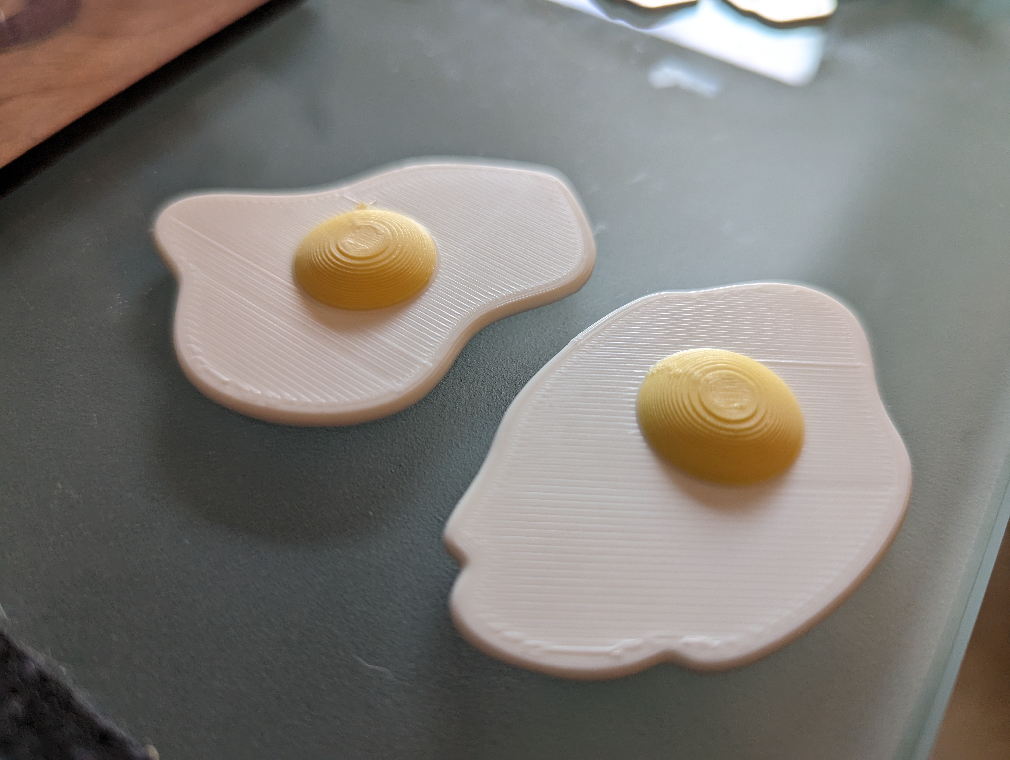 Fried Eggs for Toy Kitchen