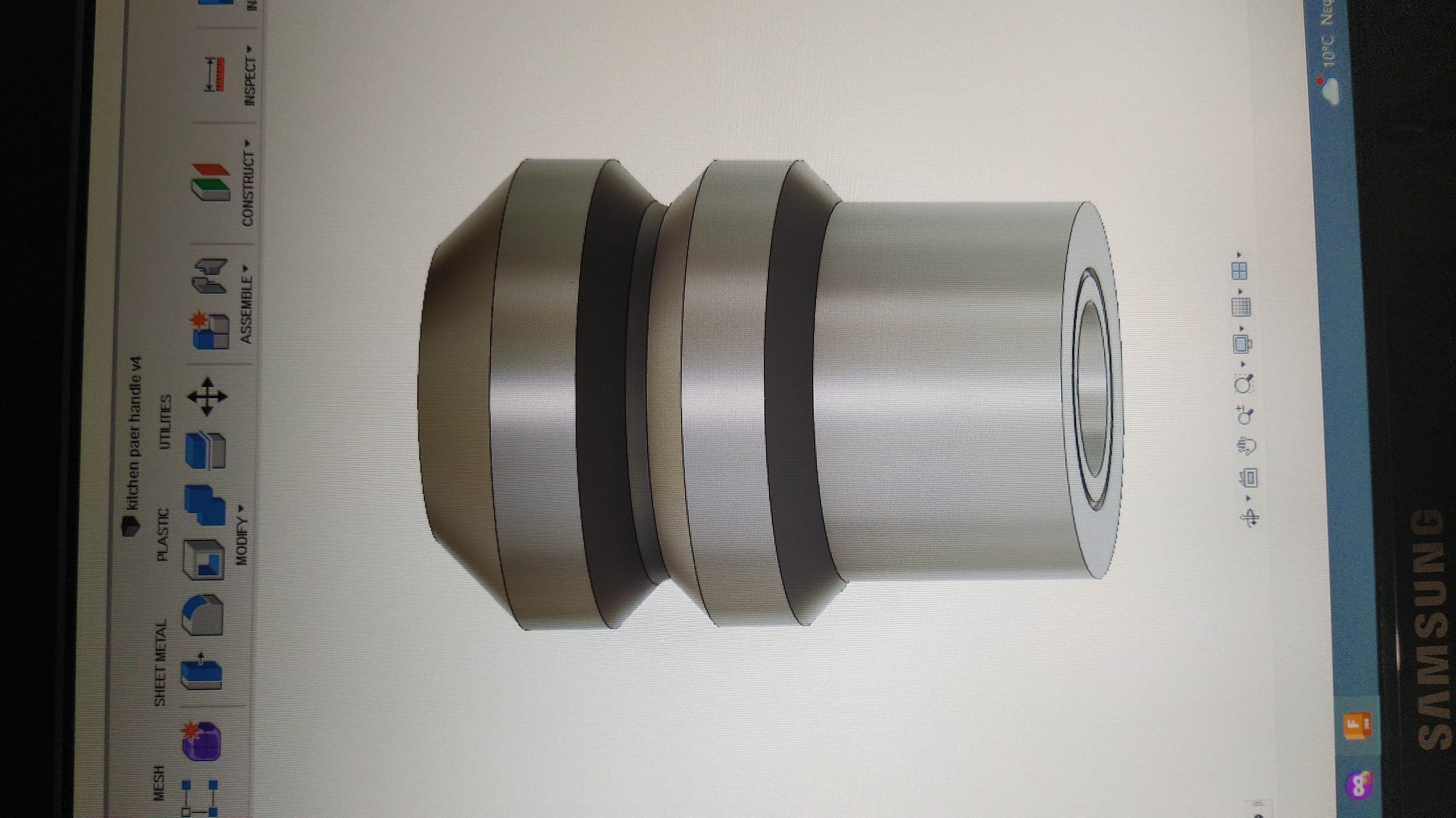 portable kitchen paper holder - stand ( print in place ) - photo 2