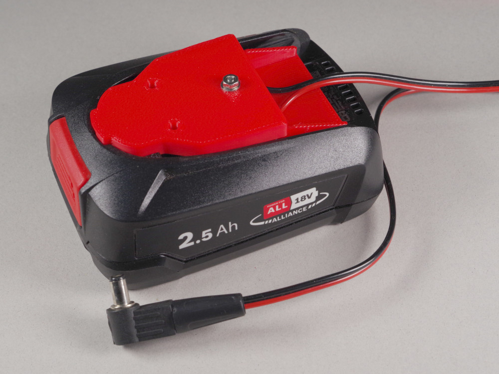 Adapter for 18V Bosch Power4All tool batteries