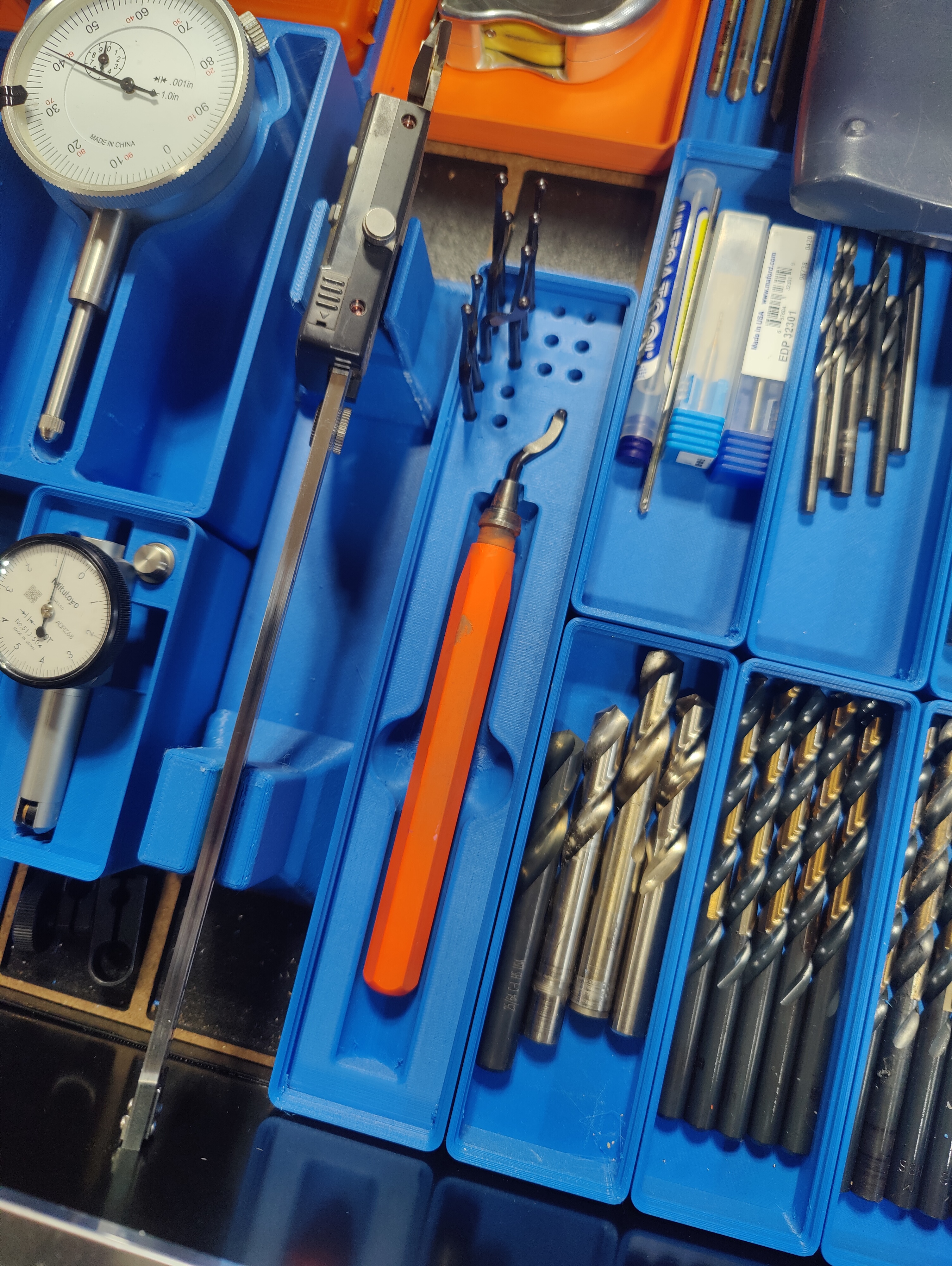 Gridfinity Deburring Tool Holder with Blade Storage - photo 3
