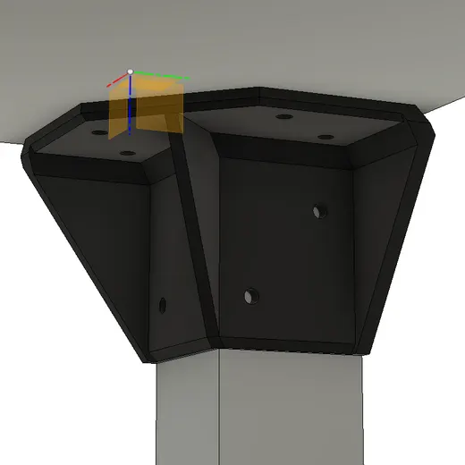 Enclosure - Ikea lack support bracket - photo 3