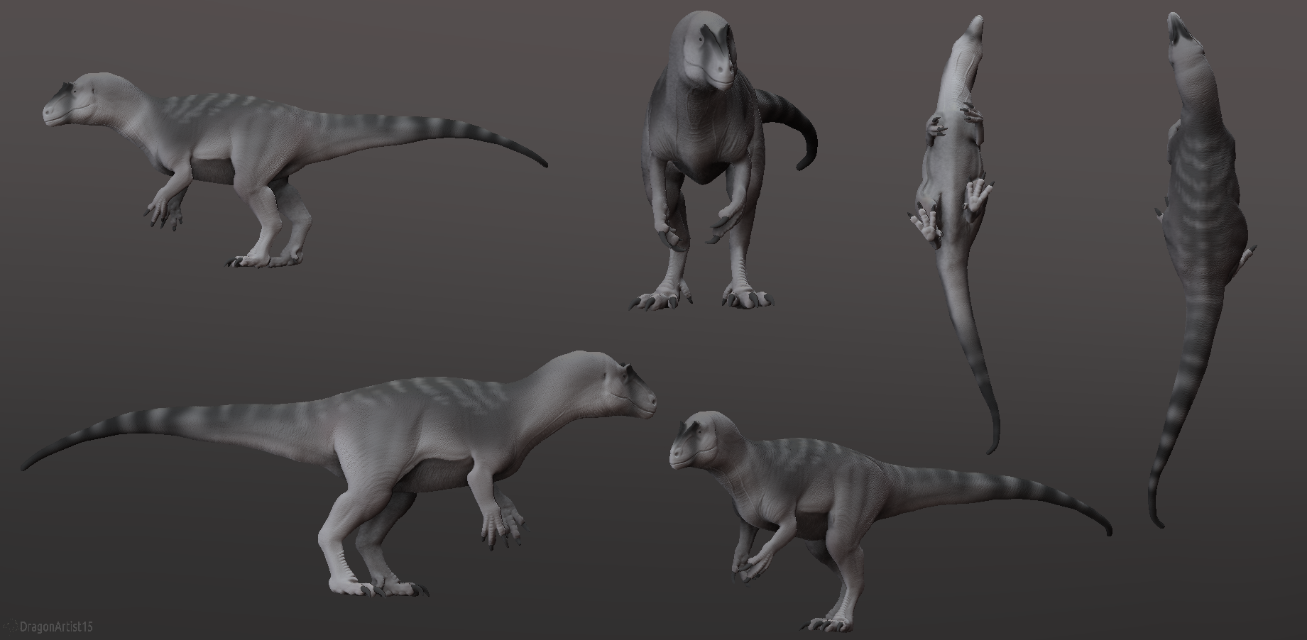 Allosaurus Figurine