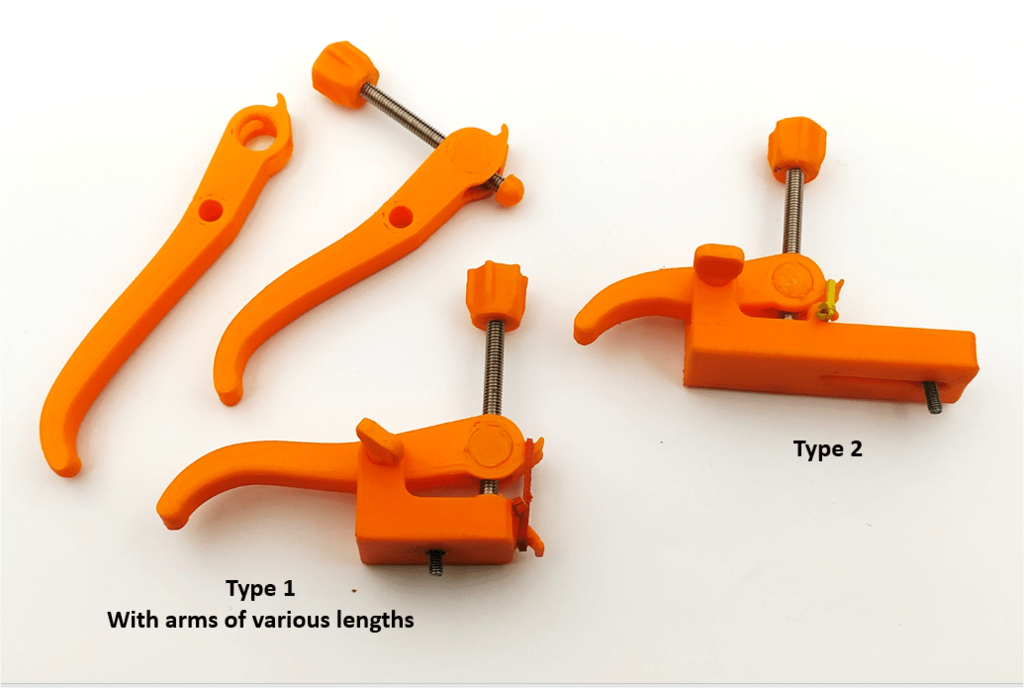 Printed quick clamp for M3 threaded board - photo 2