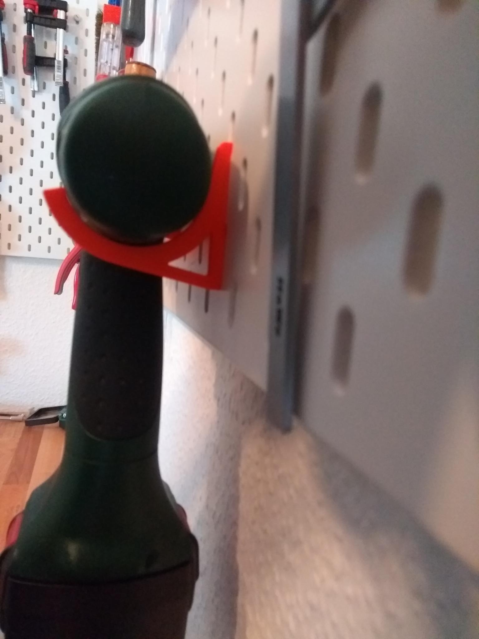 Ikea Skadis pegboard hook for cordless drill/gamepad/handheld vacuum cleaner and others - photo 2