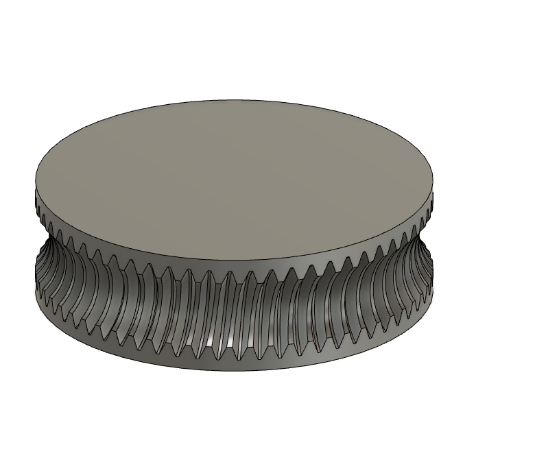 Parametric Threaded Rod Worm Gear / Pinion - photo 2