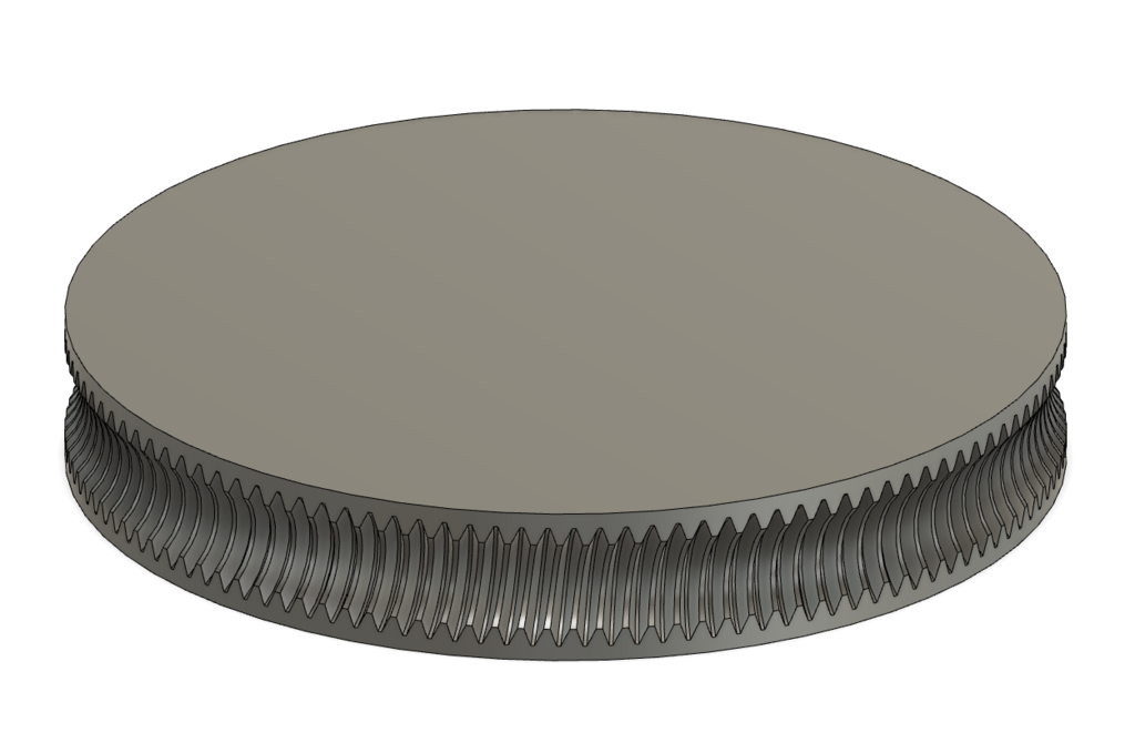 Parametric Threaded Rod Worm Gear / Pinion - photo 3