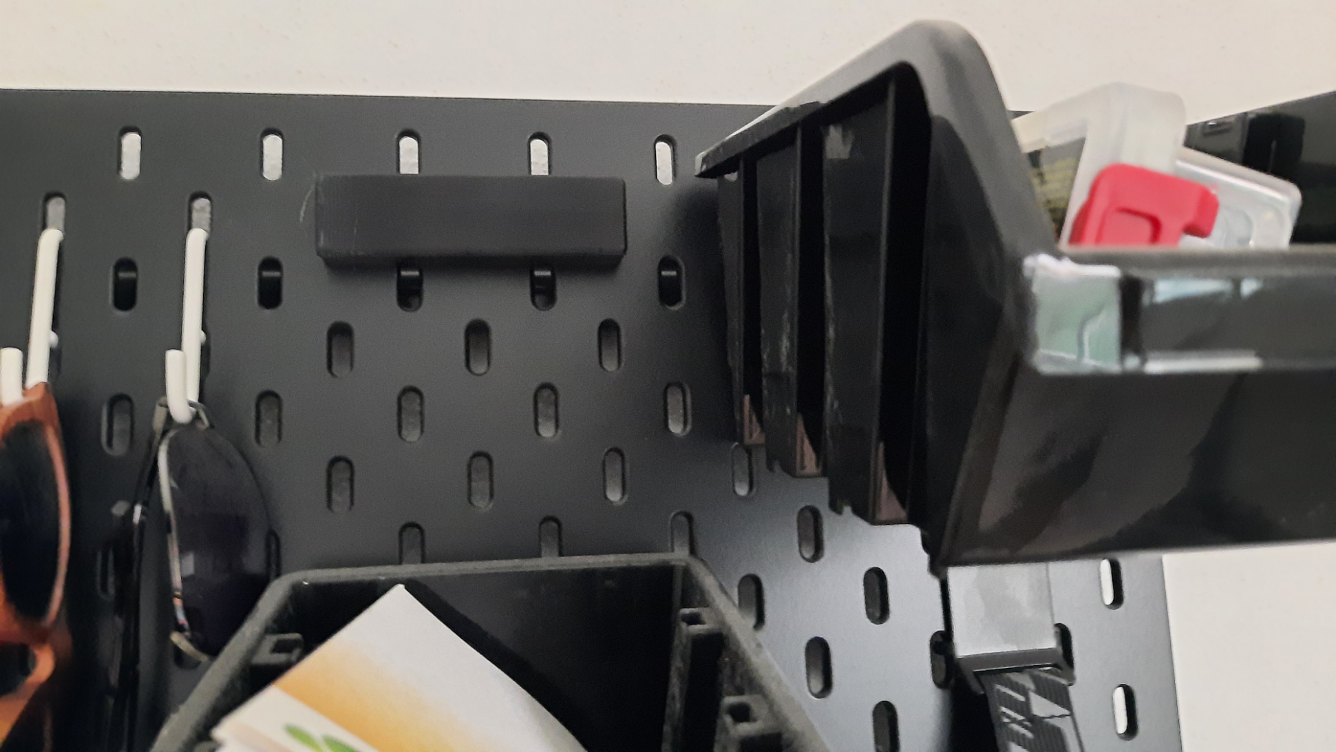 Ikea skadis storage box holder - photo 4