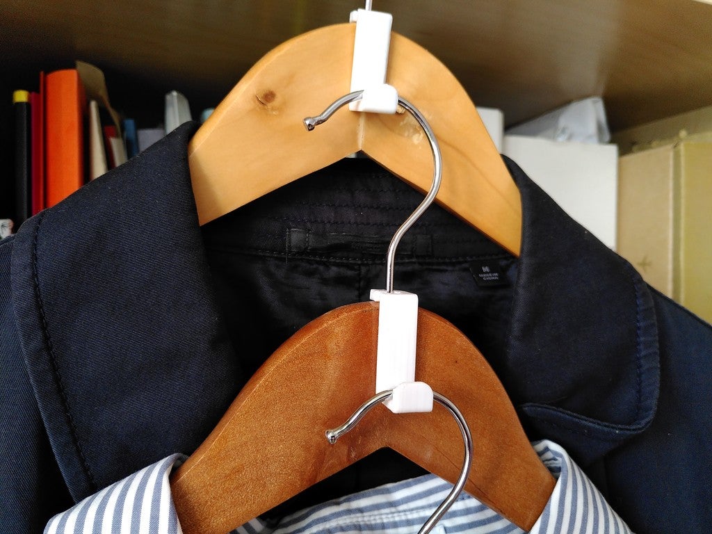 Coat hanger extender hook
