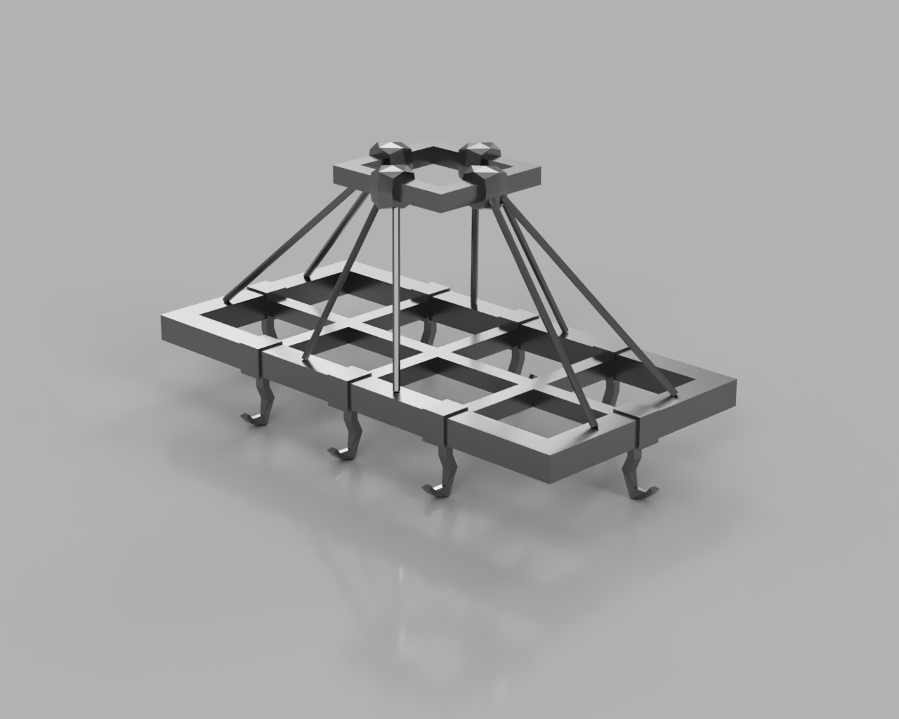 Everquest Suspended Kitchen Storage Model