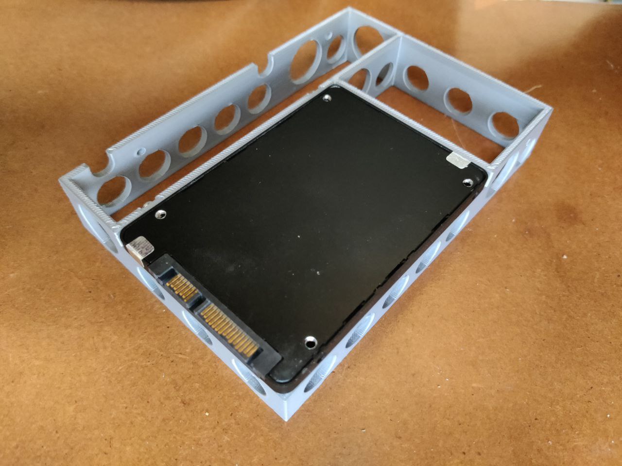 7mm 2.5" ssd adapter for 3.5" drive tray caddy - photo 3