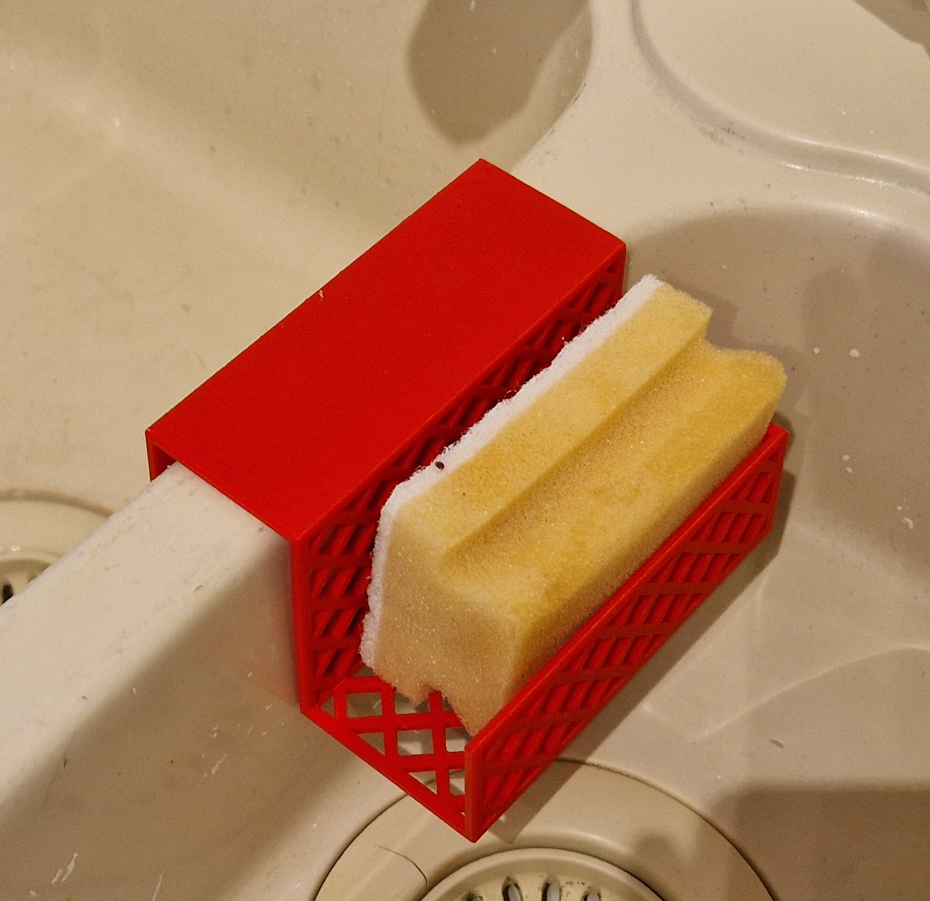 Kitchen Sink Sponge Holder - Right  Holder - in all sizes (for all sinks and sponges) - photo 2