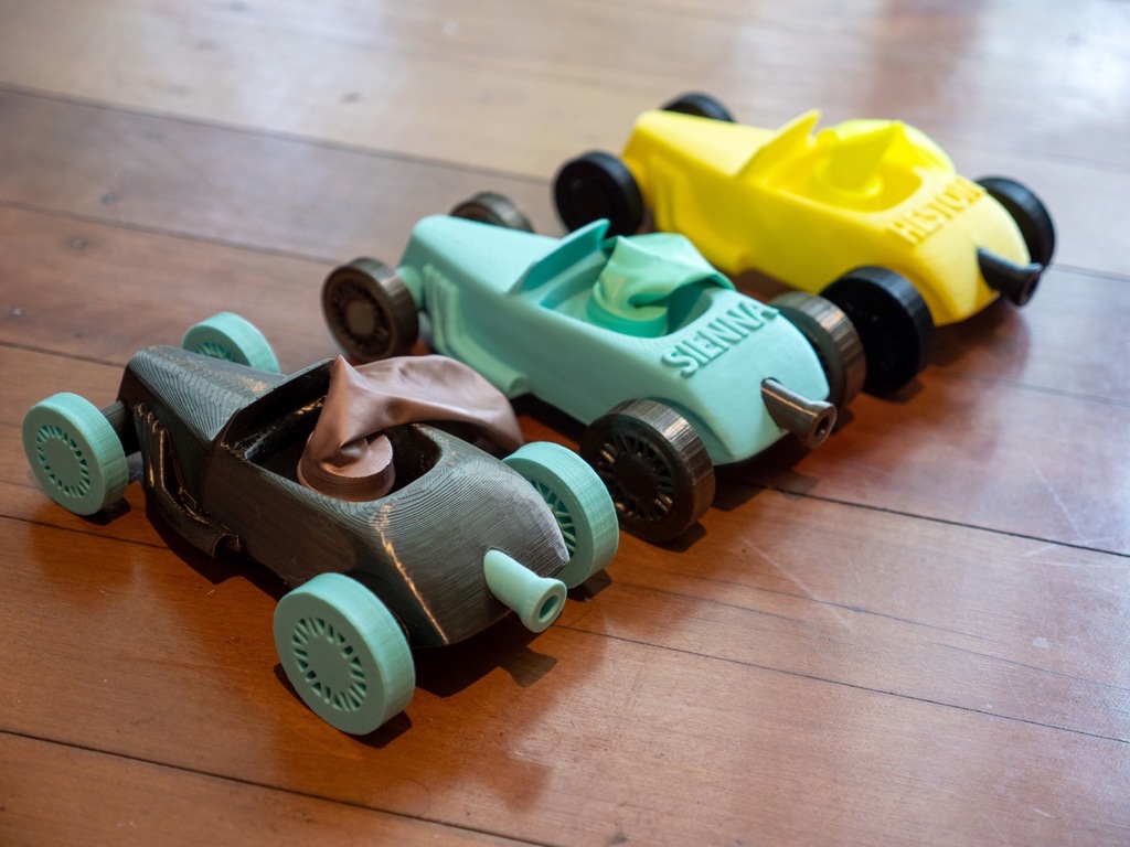 Hotrod Racer Balloon Car - photo 3