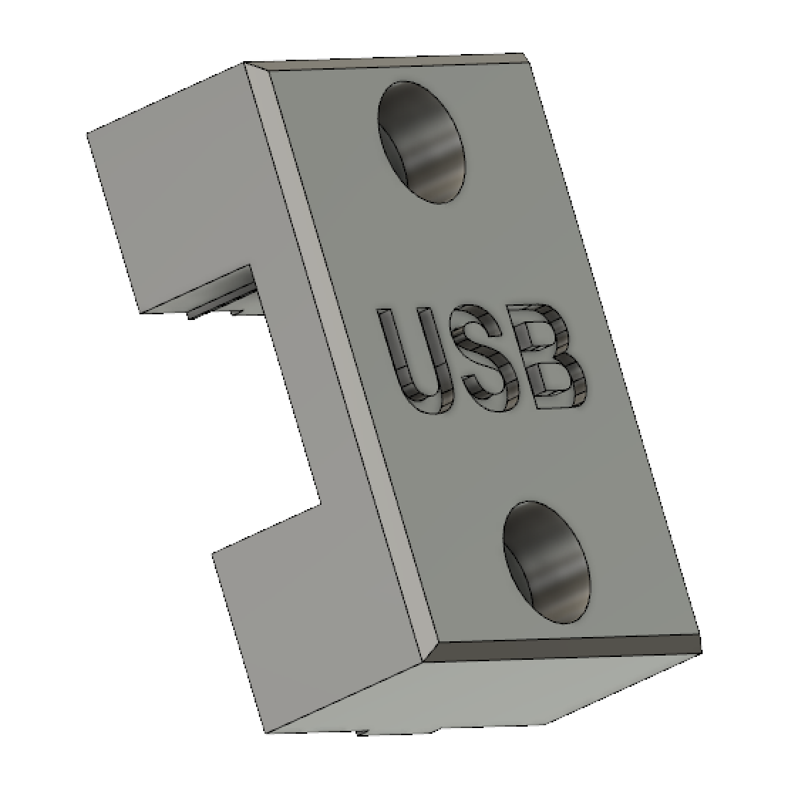 USB extension cable mount for Prusa Mini - photo 2