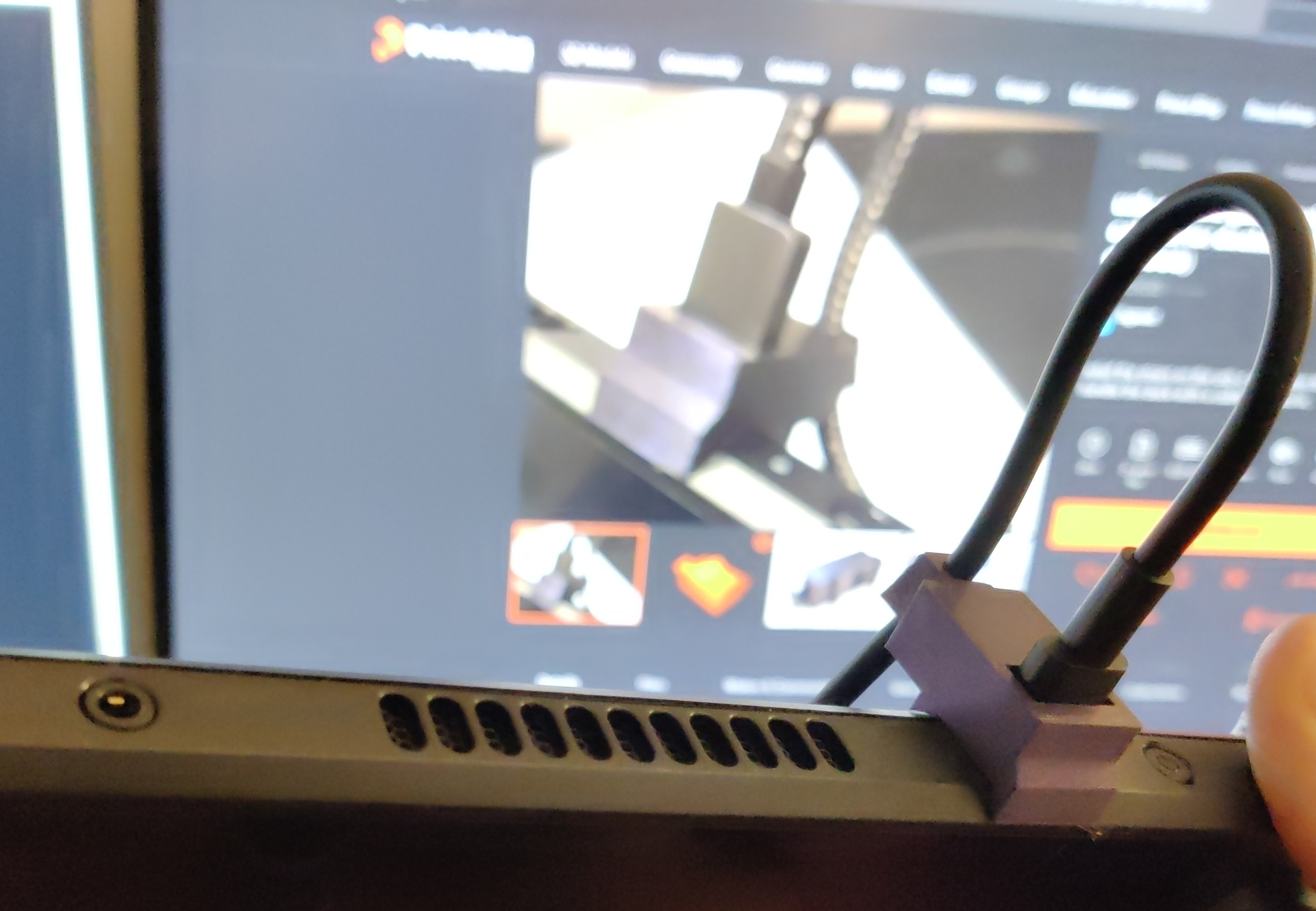 steam deck: usb-c port cable strain relief - photo 2