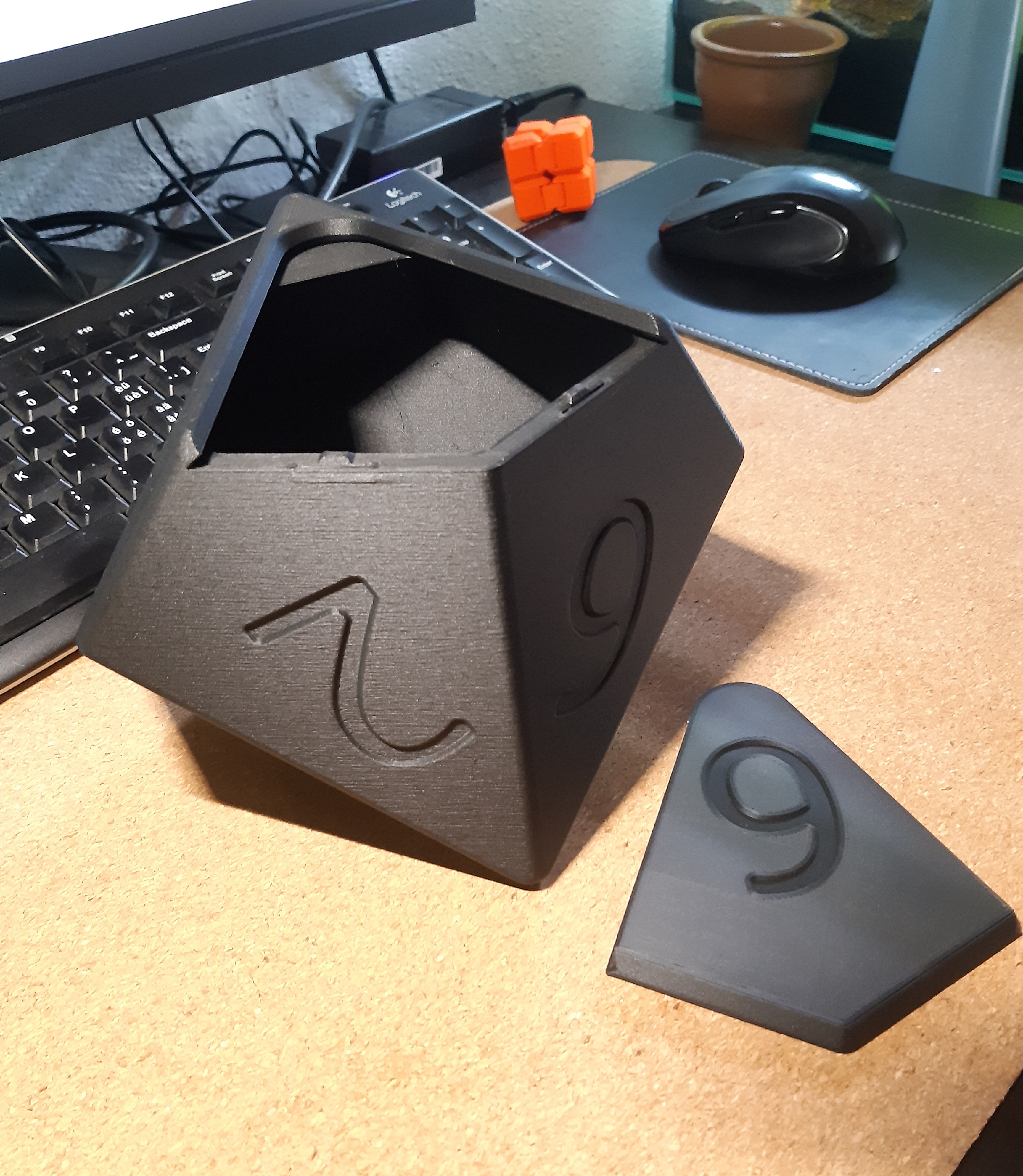 10 Sided Dice holder V2 - photo 2