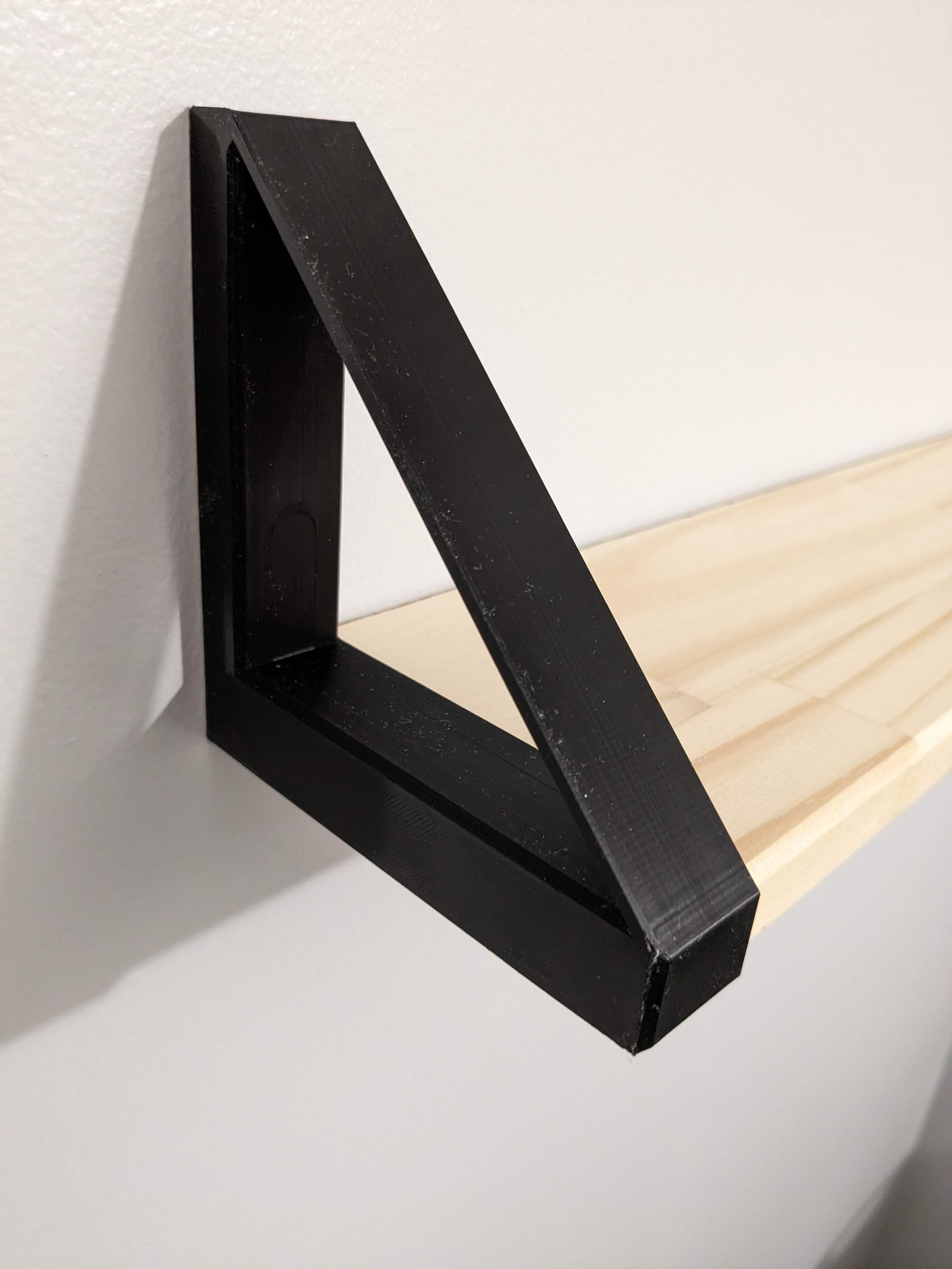 Stylish Shelf Bracket for 104x17mm Wood Plank - photo 3