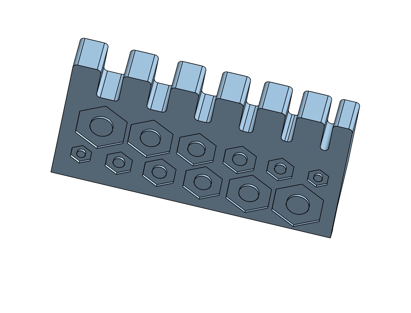 Metric Screw Measurement Tool