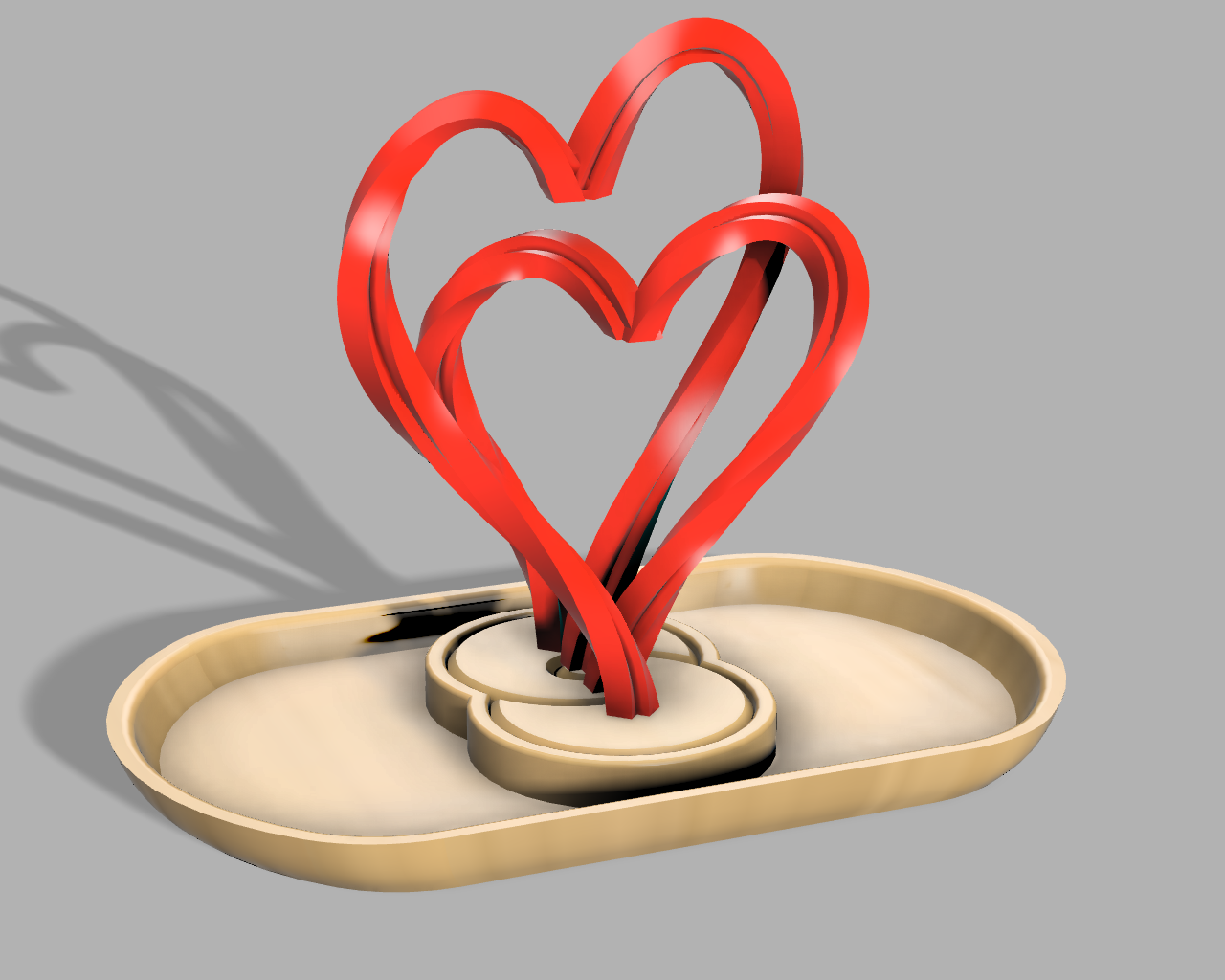 Two Hearts That Start Apart, But Belong Together (Optional Tray) - photo 4