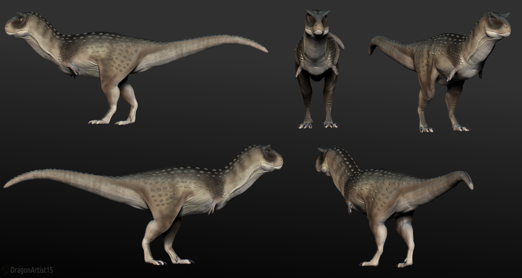 Carnotaurus Figurine