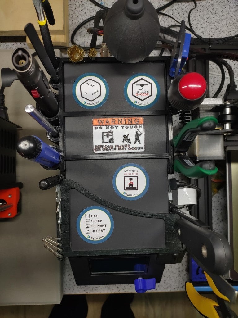 Creality CR-10 tool holder extension - photo 2