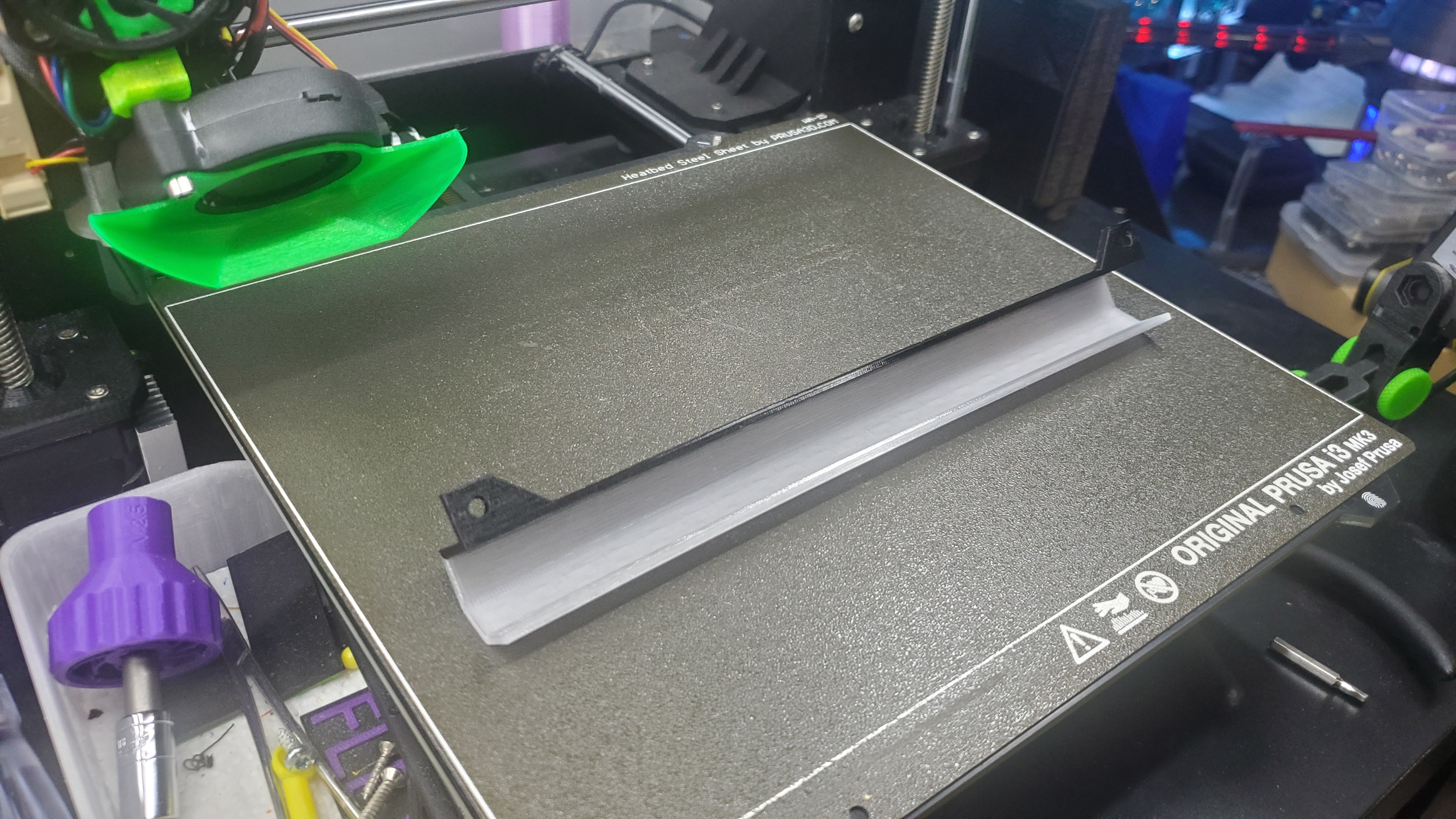 LED Diffuser for Lack Enclosure