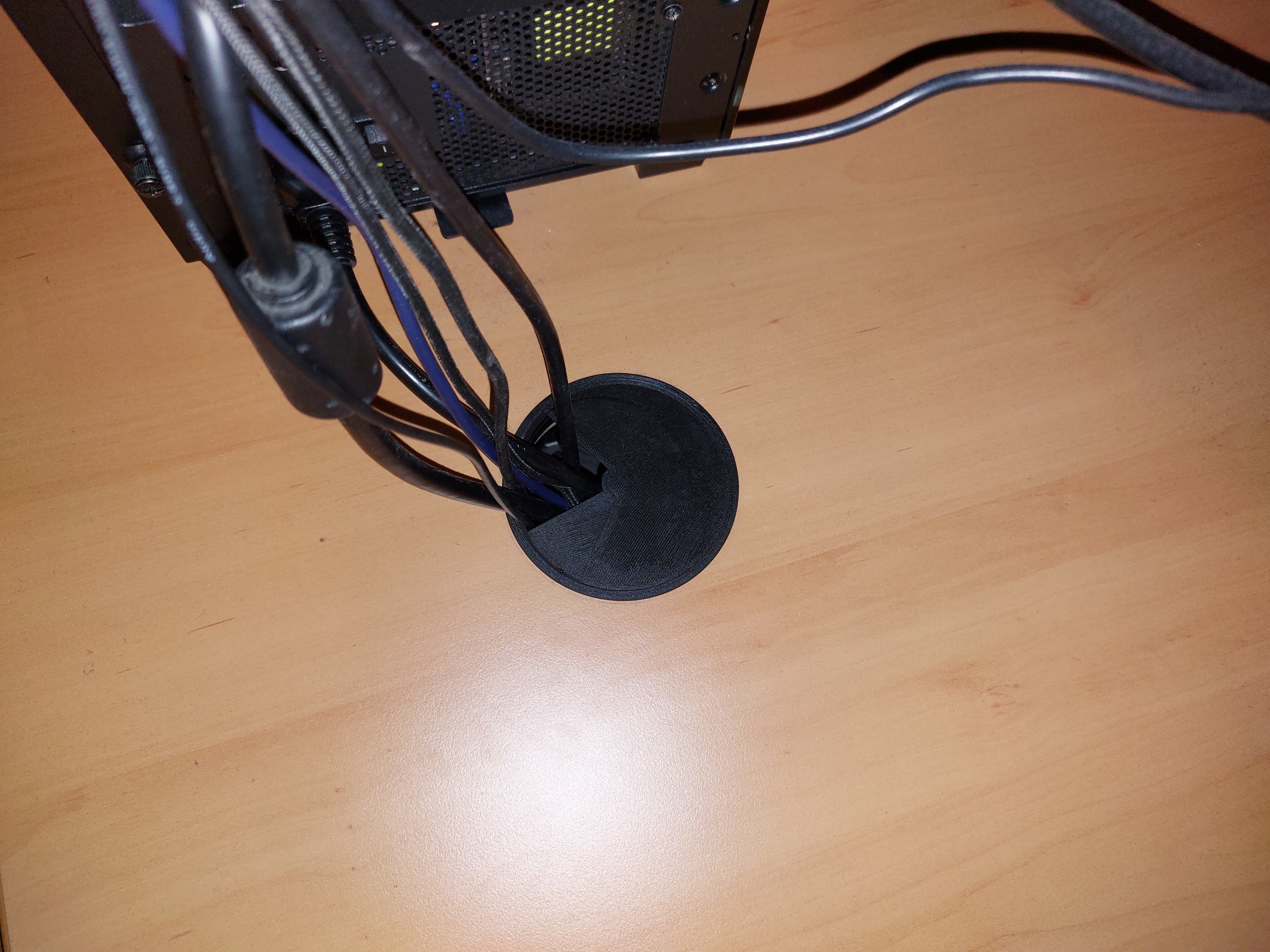 Slim Desk Cable Cap - photo 2