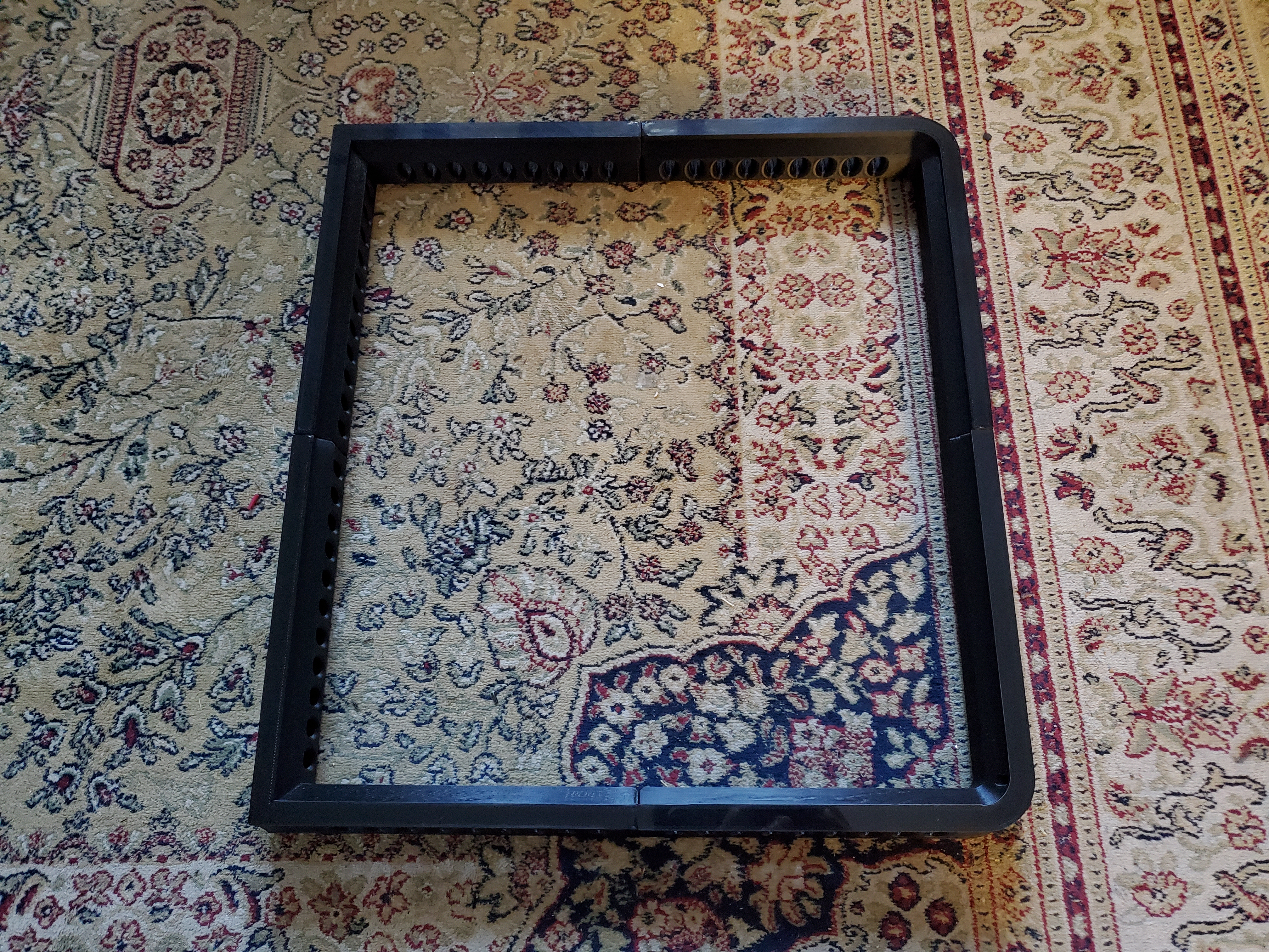 Bambu Lab X1-C P1P Vented Lid Riser (with room for LED strip) - photo 3