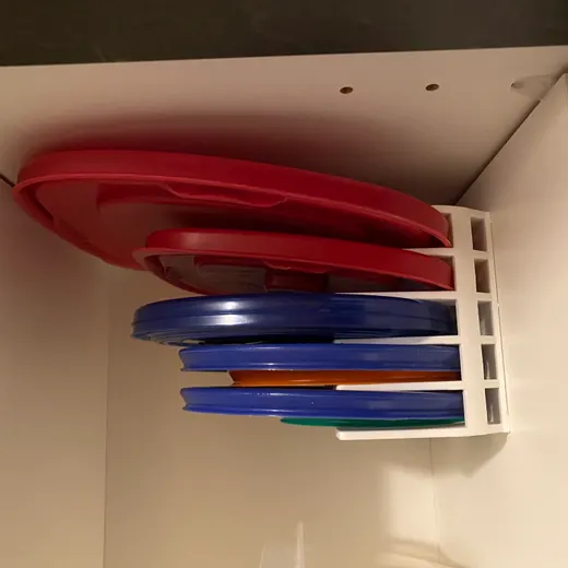 Tupperware Lid Holder