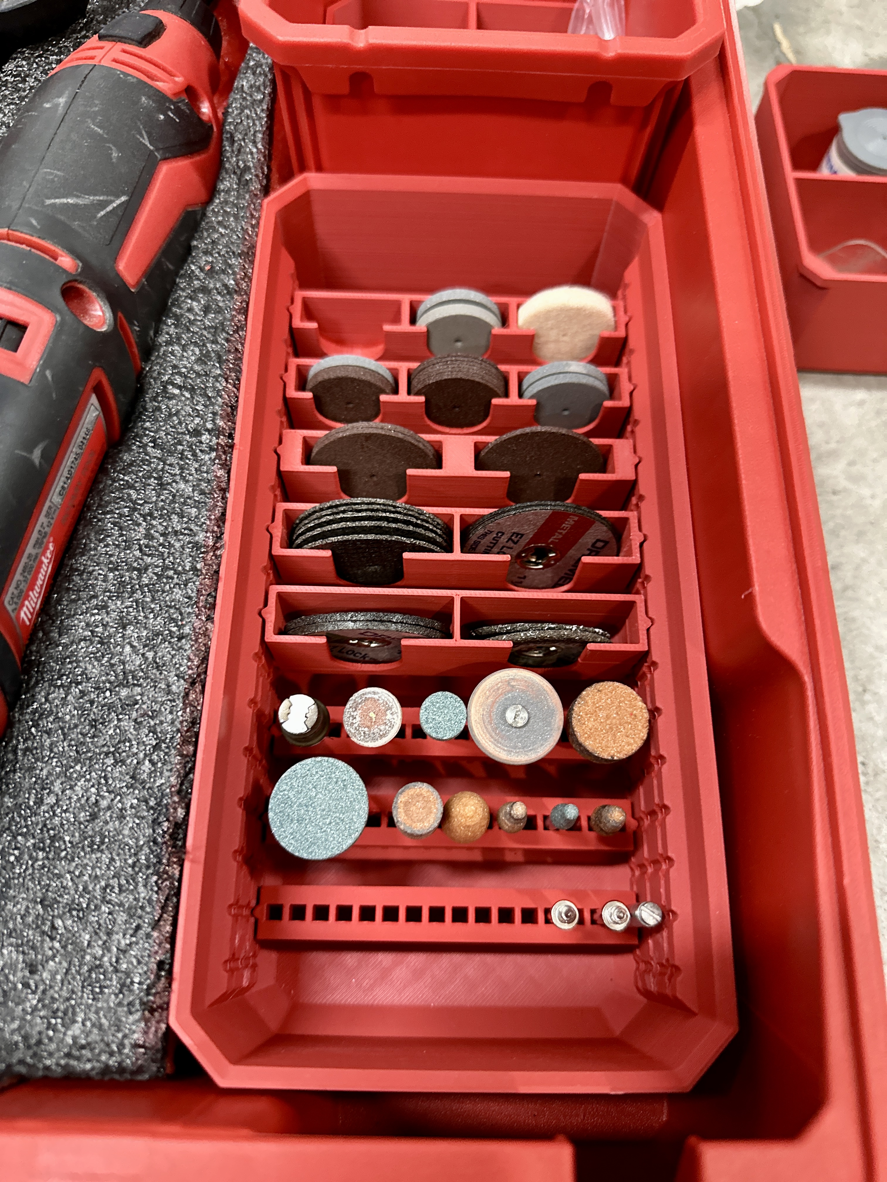 Milwaukee Rotary Tool Packout Organization Kit - photo 4