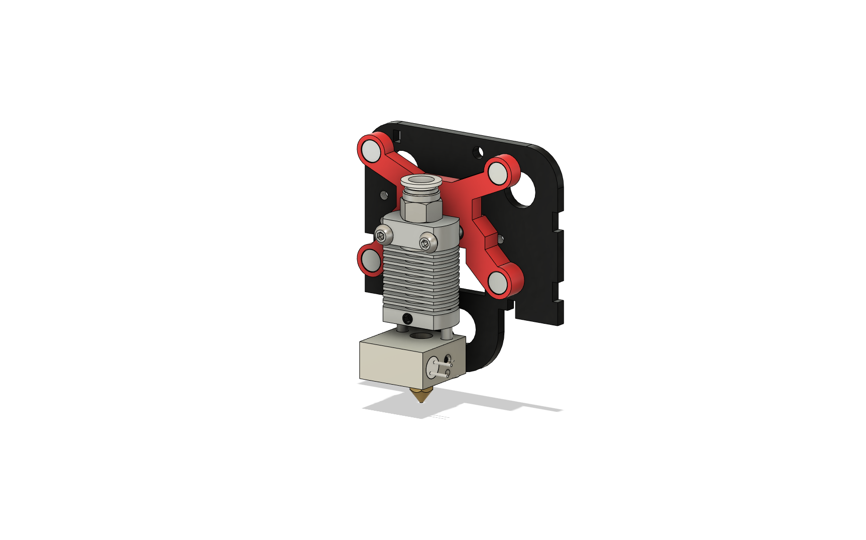 Ender 2 Pro / Ender 3 - 5015 Part Cooling Fan Duct with Magnetic Mount - photo 2
