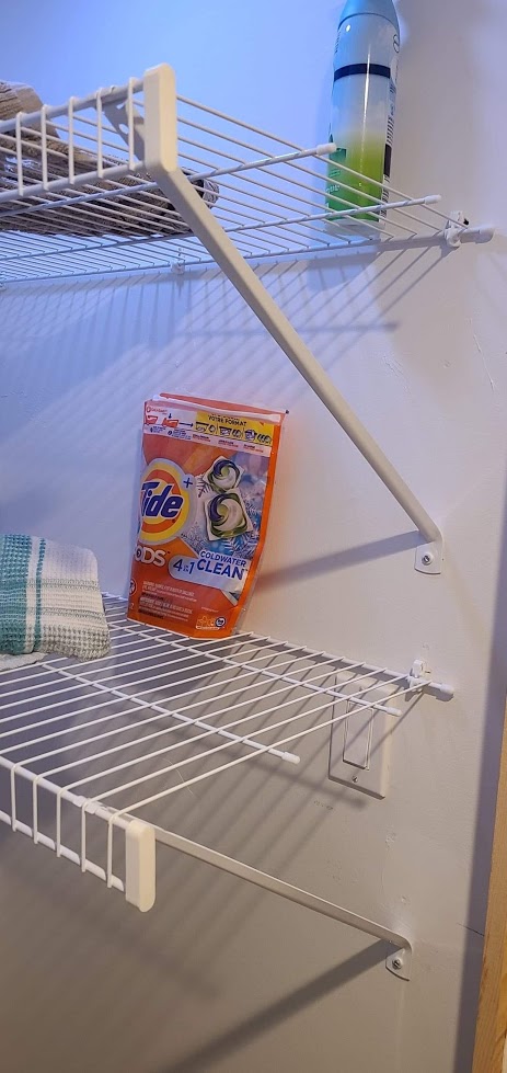 Wire shelf rod covers (Rubbermaid Compatible)
