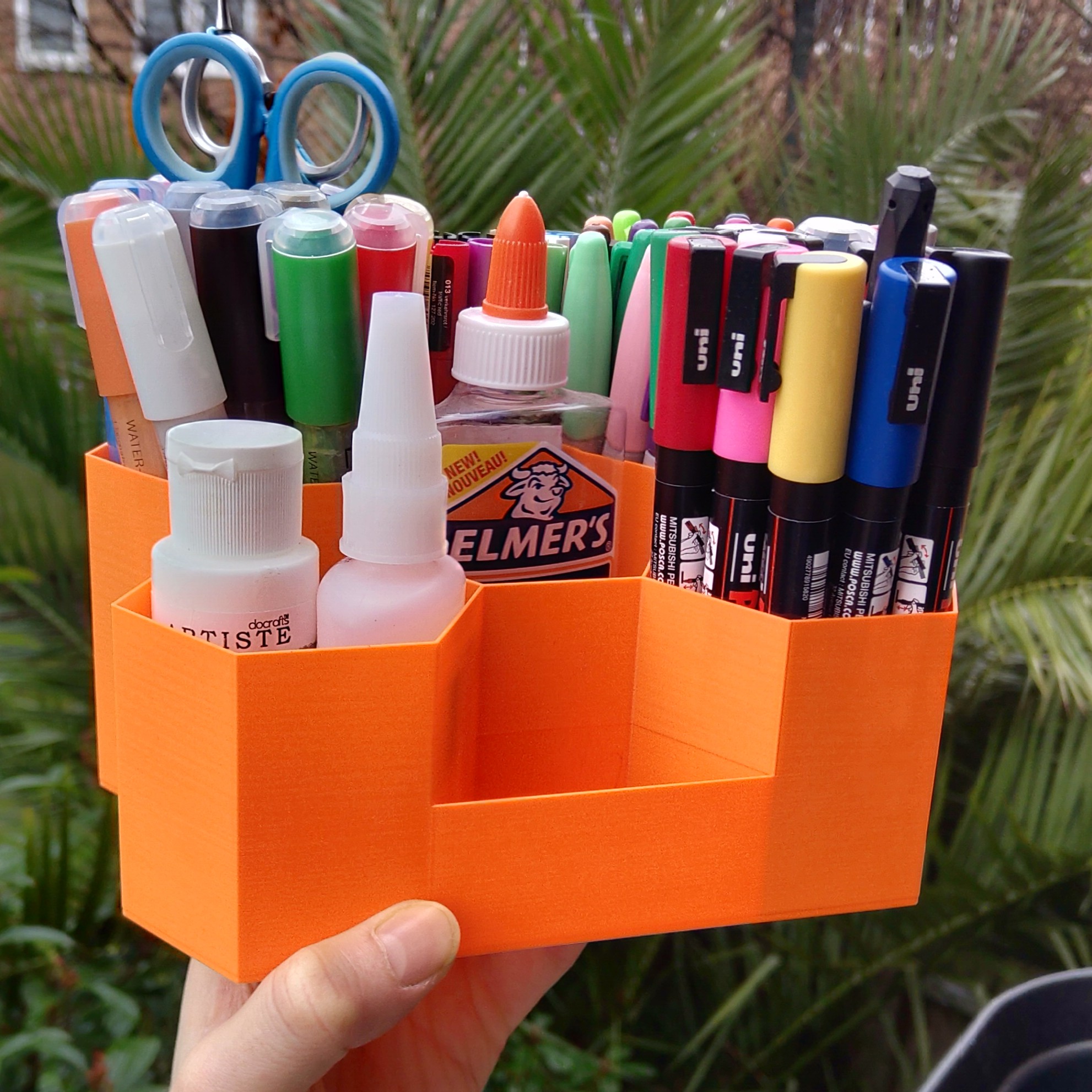Thin Quick Hexagon Desk Tidy (Pencil Holder) MK3S - photo 2