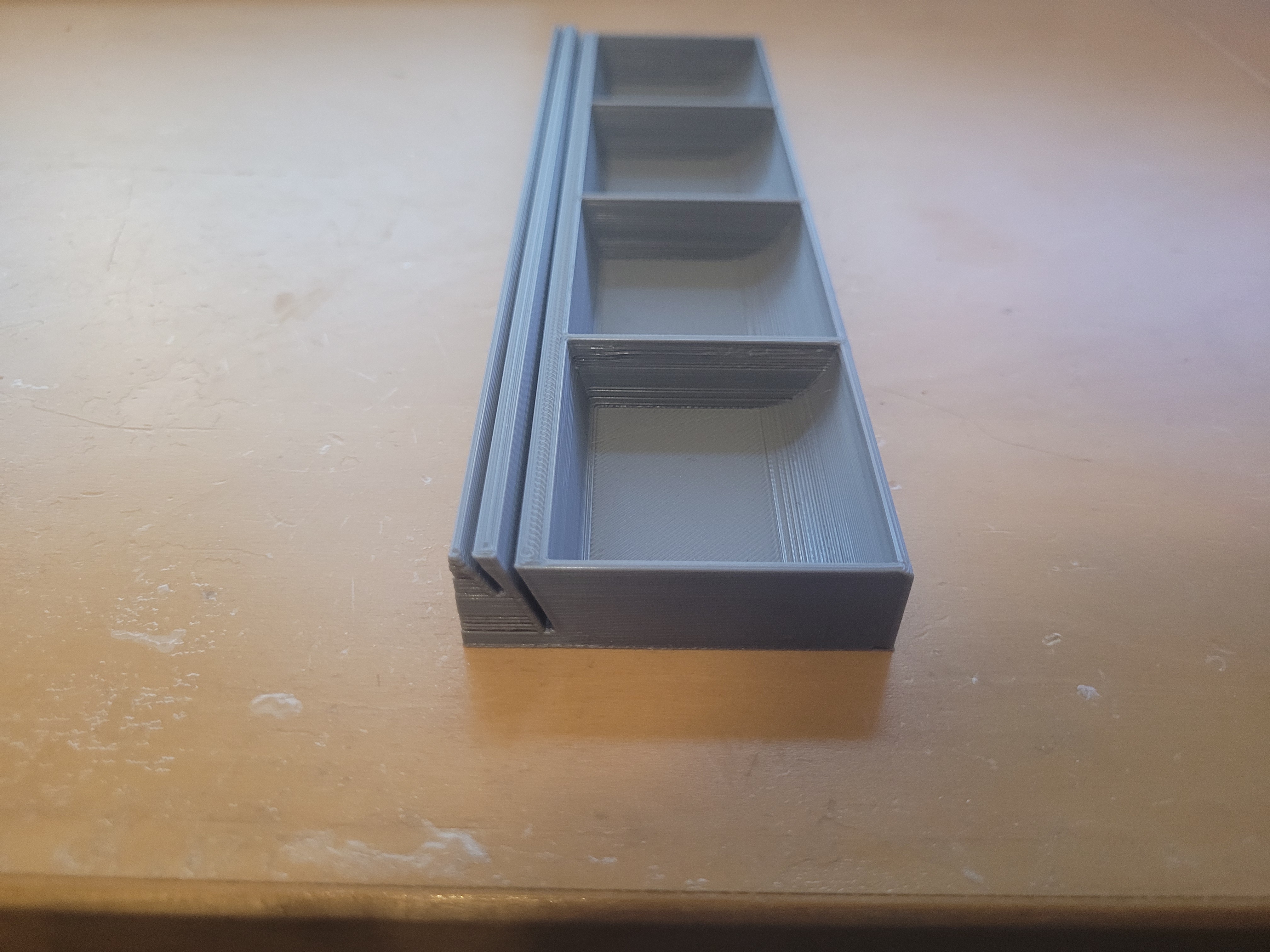 boardgame token tray with two card slots - photo 2