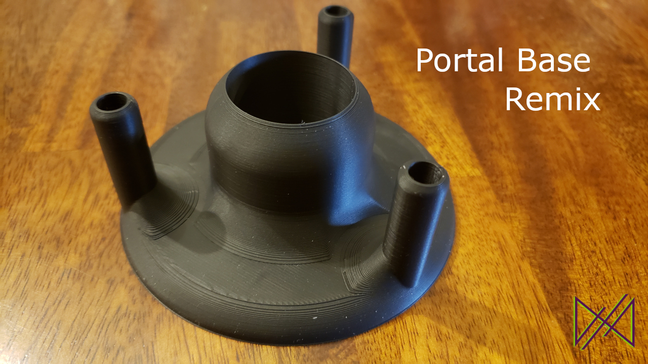 Dual Portal Desk Toy - Remixed Base/Top (Easier & Scalable) - photo 4