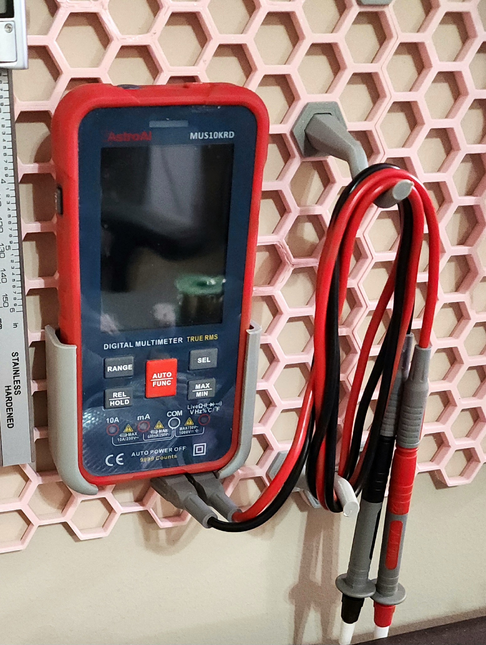 Kaiweets/AstroAI KM601 multimeter mount for HSW