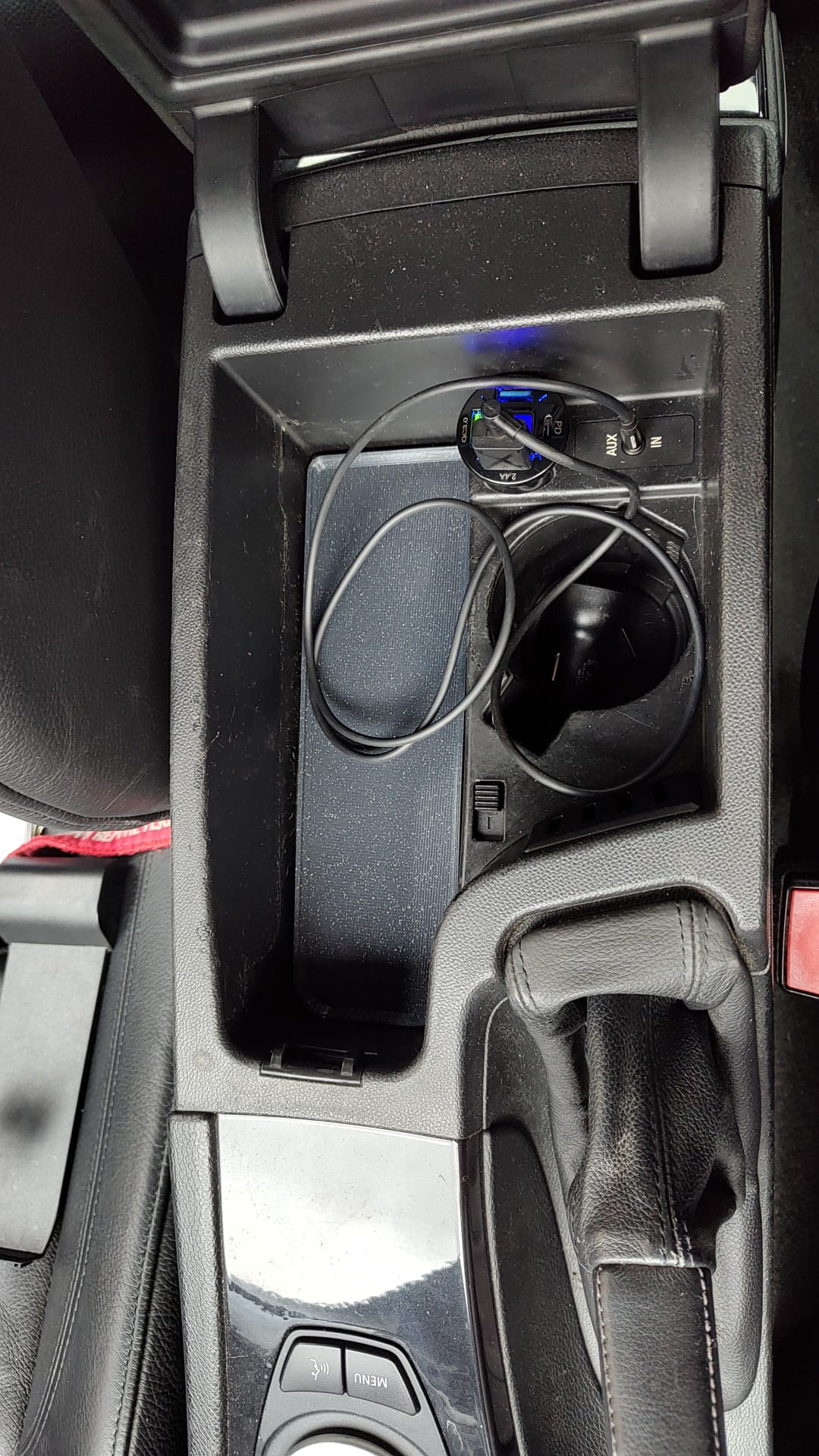 BMW E92 phone tray bottom
