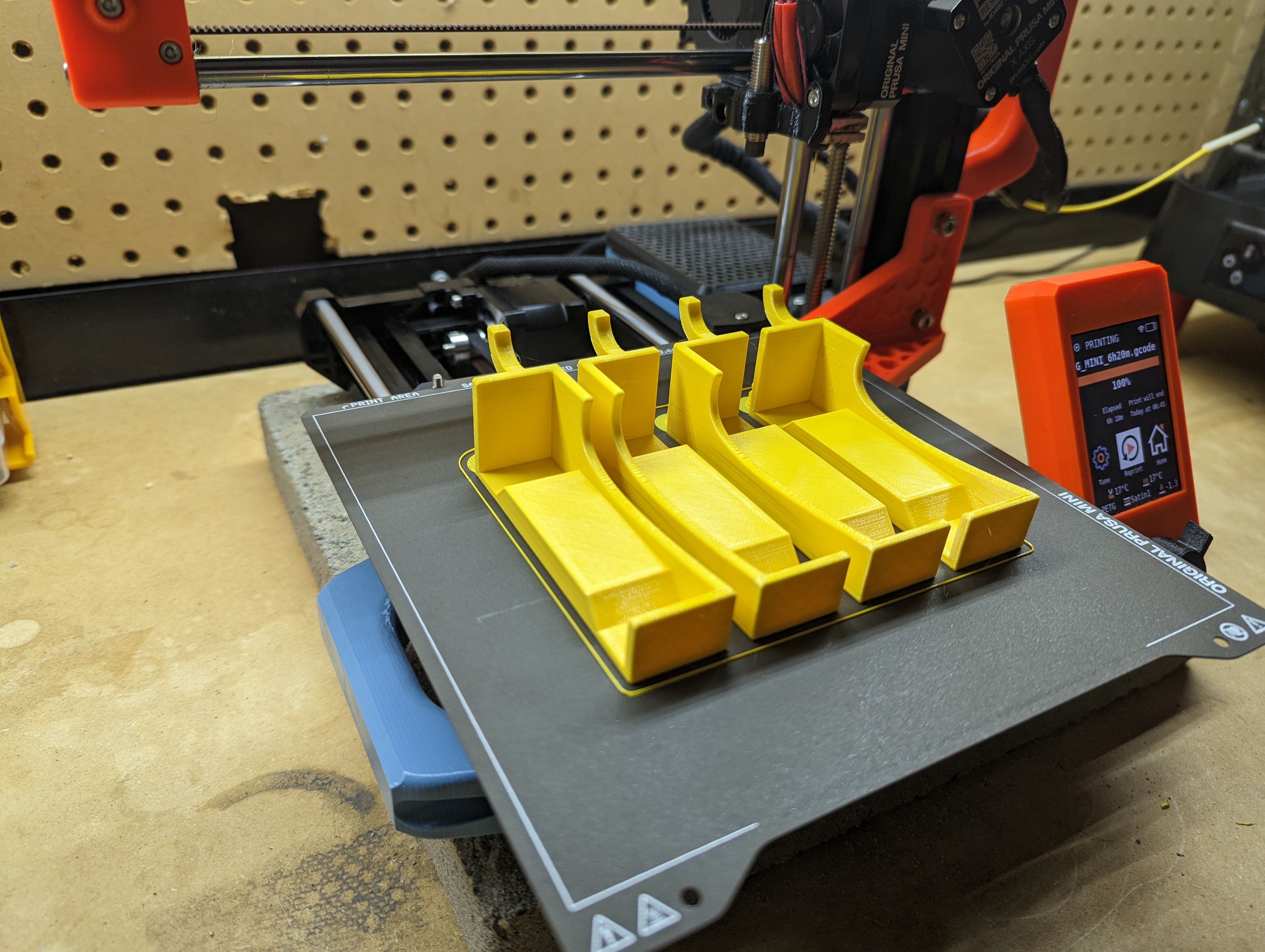 Pegboard Fitted Shelf for Brother TZe Modular Organizer - photo 2